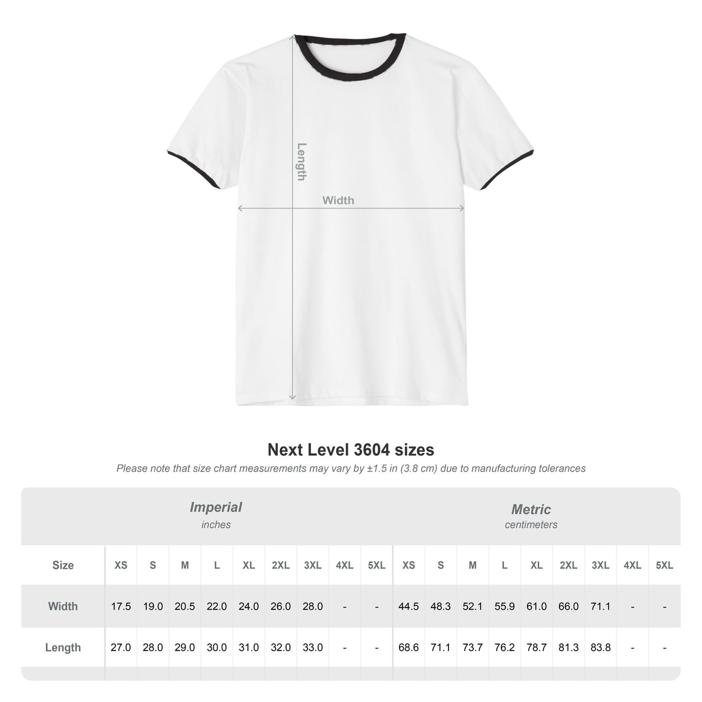 SIGNAL GRID IDENTITY TEE | Unisex Ringer T-Shirt - Chest Logo/Back Graphic