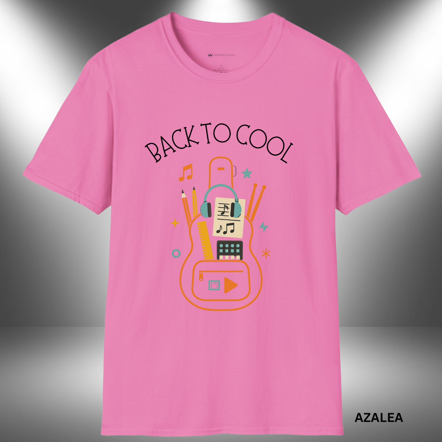 BACK TO COOL | T-SHIRT - 7 colors - 9 sizes | Go back to school with serious style—rock your love for music all semester long!