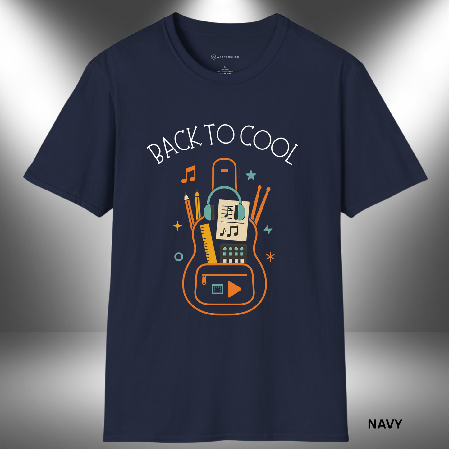 BACK TO COOL | T-SHIRT - 5 colors - 9 sizes |🎸✏️ From the classroom to the stage—carry it all with Back to Cool!