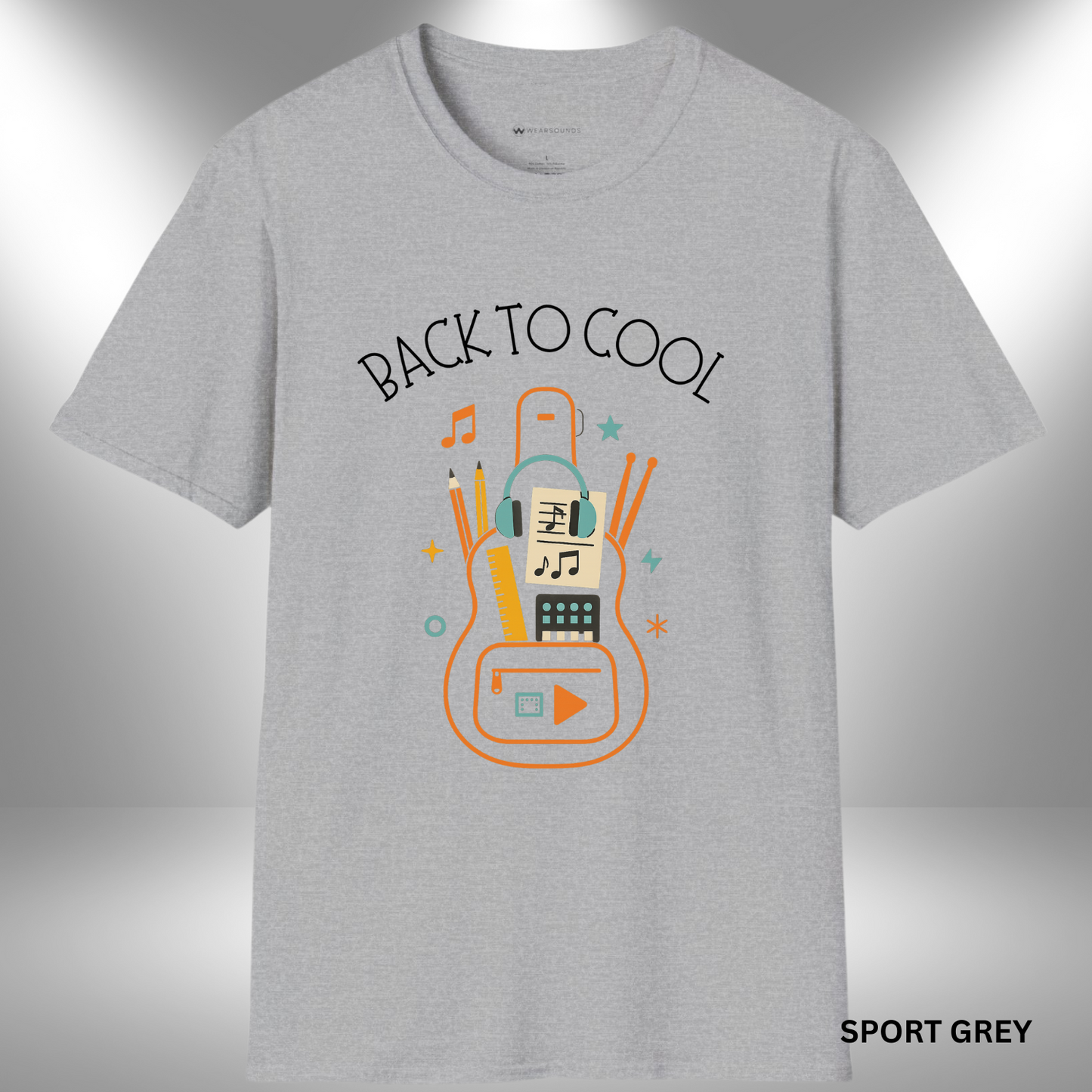 BACK TO COOL | T-SHIRT - 7 colors - 9 sizes | Go back to school with serious style—rock your love for music all semester long!