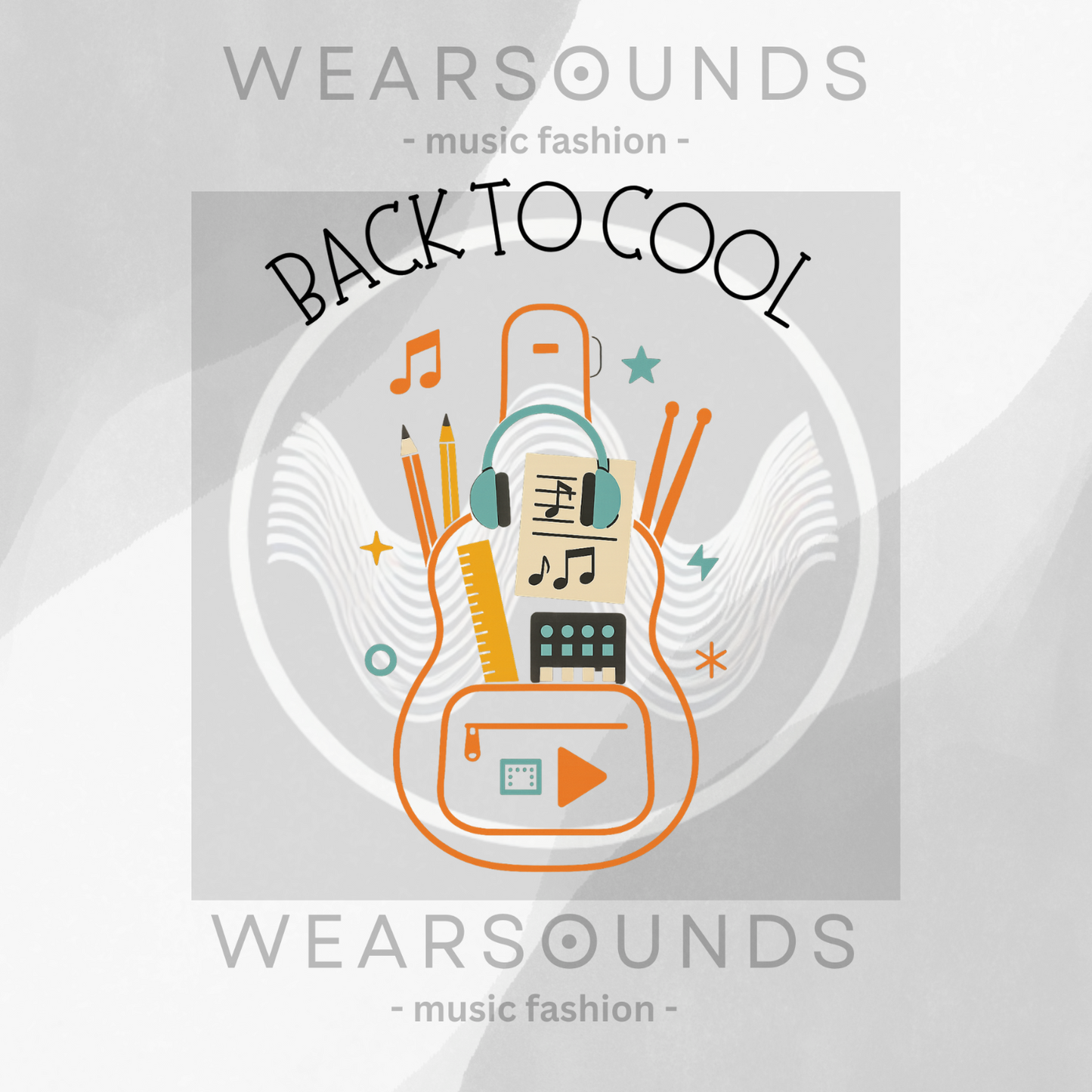 BACK TO COOL | T-SHIRT - 5 colors - 9 sizes |🎸✏️ From the classroom to the stage—carry it all with Back to Cool!