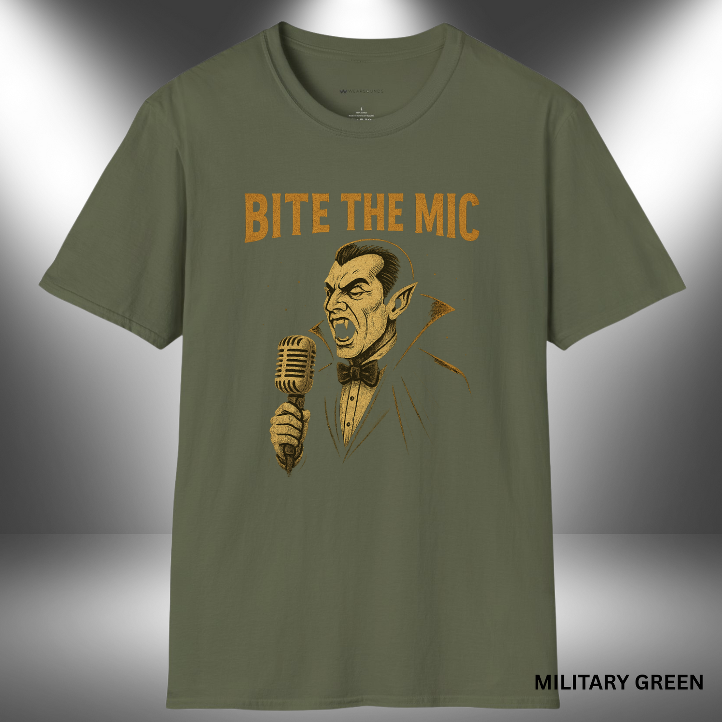 BITE THE MIC | T-SHIRT - 7 colors - 9 sizes | Grab your “Bite the Mic” tee now and let the night hear your scream!