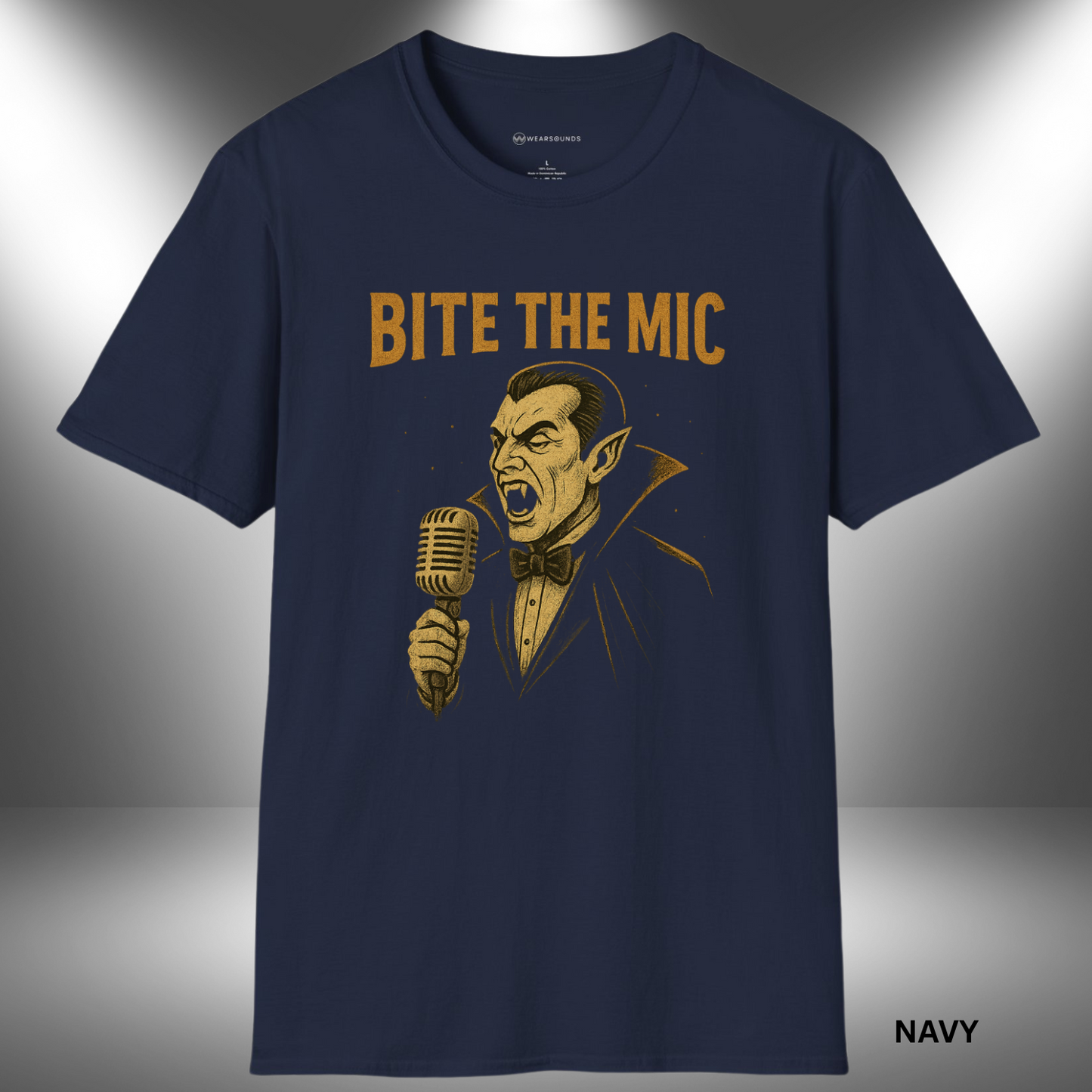 BITE THE MIC | T-SHIRT - 7 colors - 9 sizes | Grab your “Bite the Mic” tee now and let the night hear your scream!
