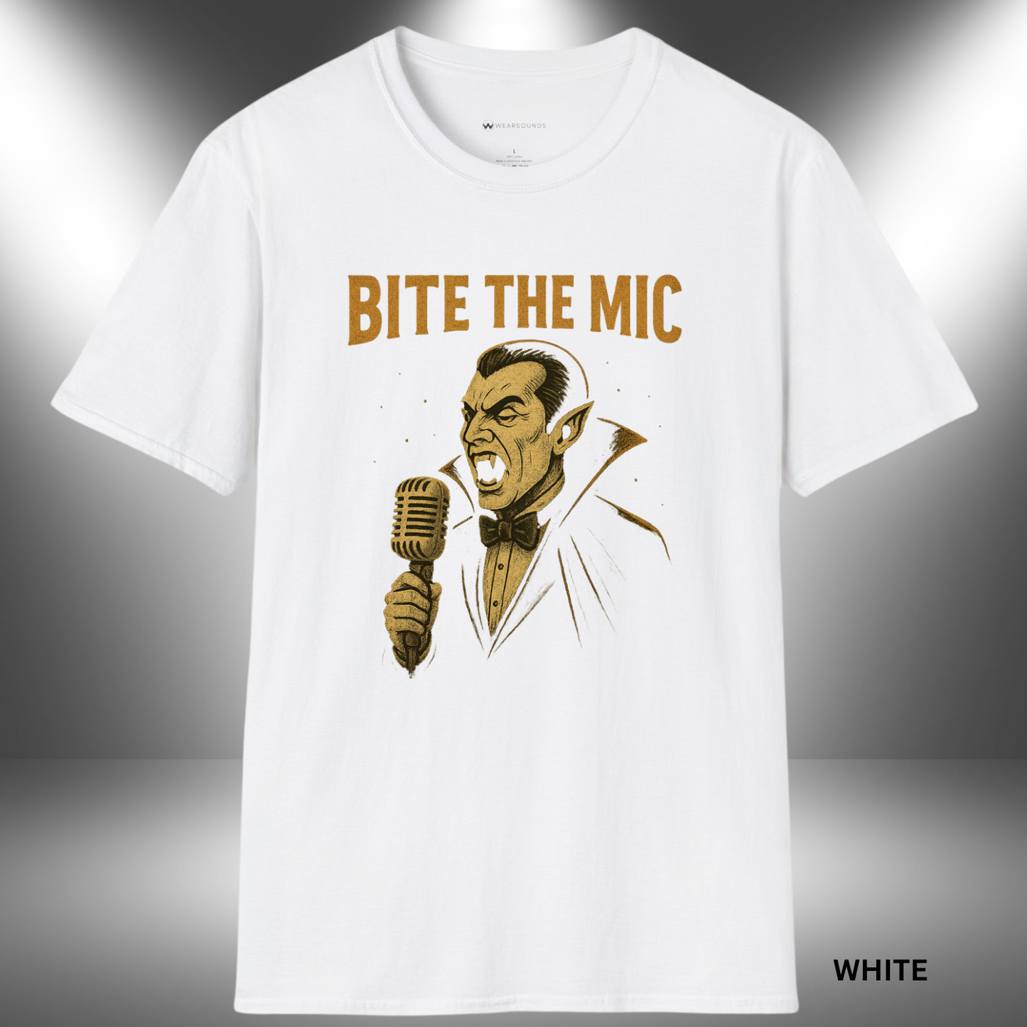BITE THE MIC | T-SHIRT - 7 colors - 9 sizes | Grab your “Bite the Mic” tee now and let the night hear your scream!