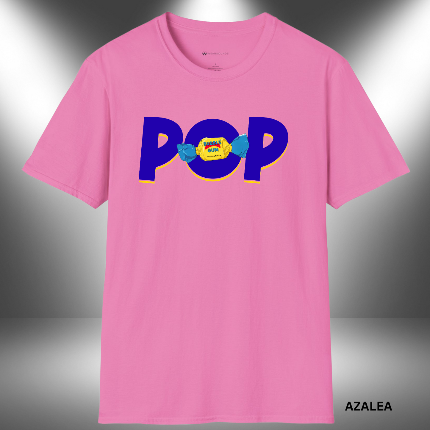 BUBBLE GUM POP | T-SHIRT - 7 colors - 9 sizes | Add a pop of personality to your style. Sweeten up your playlist—and your look.