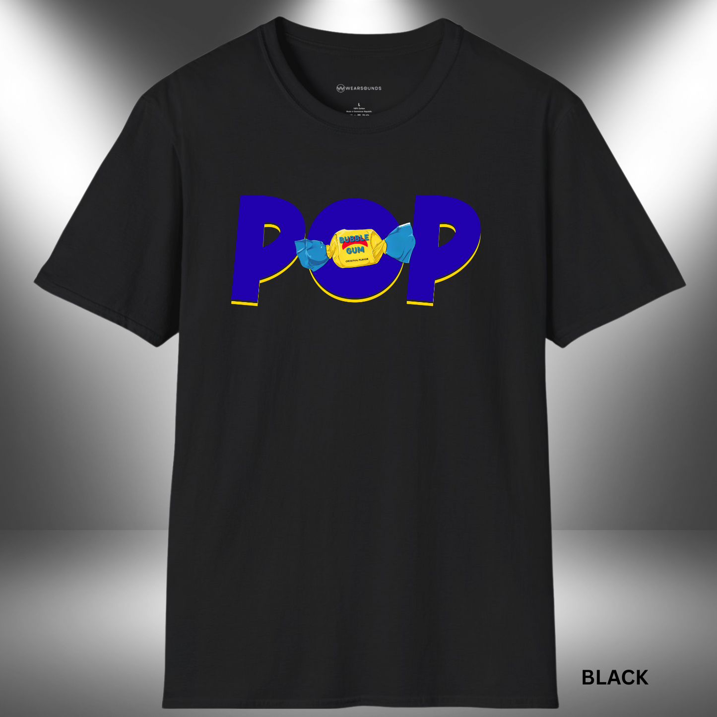 BUBBLE GUM POP | T-SHIRT - 7 colors - 9 sizes | Add a pop of personality to your style. Sweeten up your playlist—and your look.
