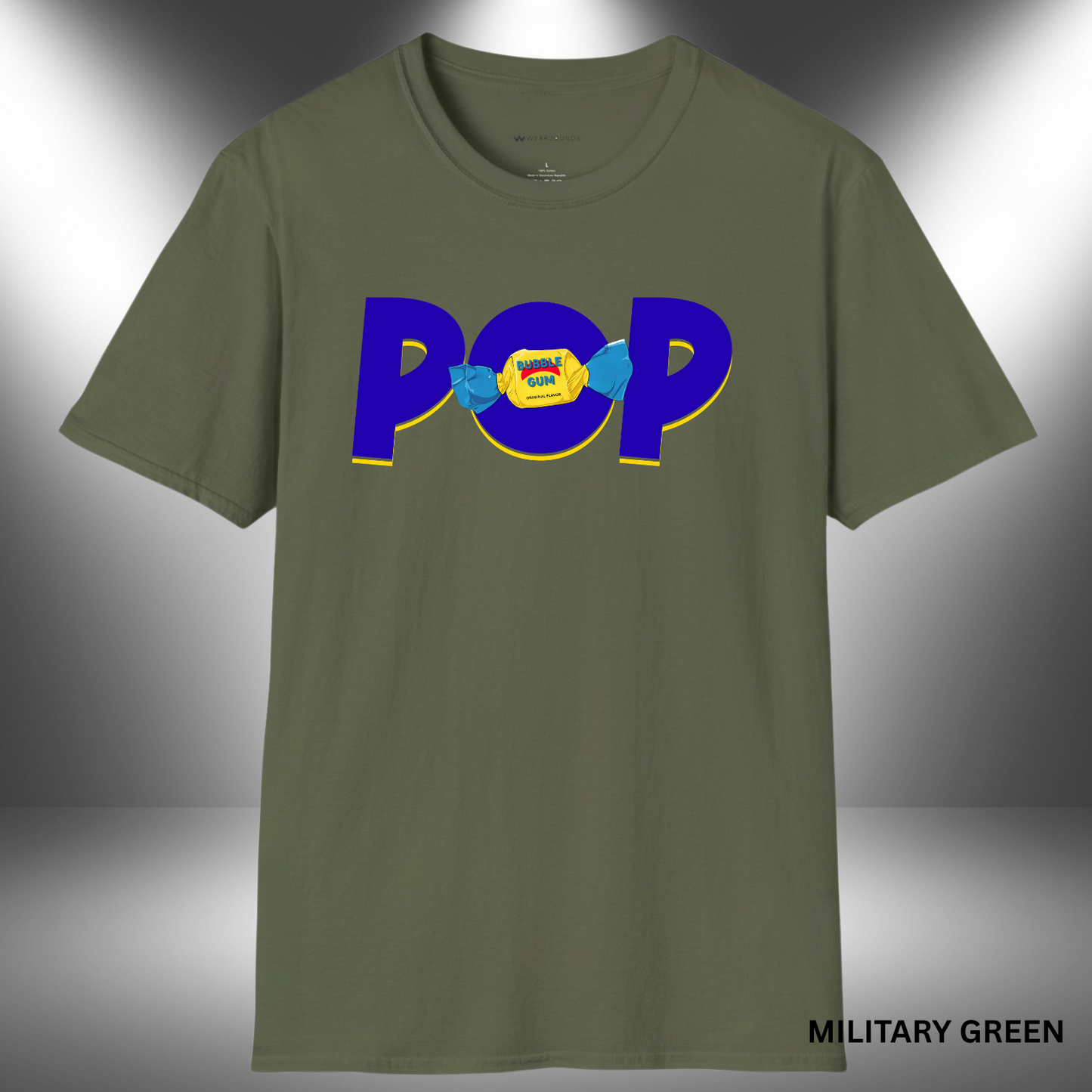 BUBBLE GUM POP | T-SHIRT - 7 colors - 9 sizes | Add a pop of personality to your style. Sweeten up your playlist—and your look.