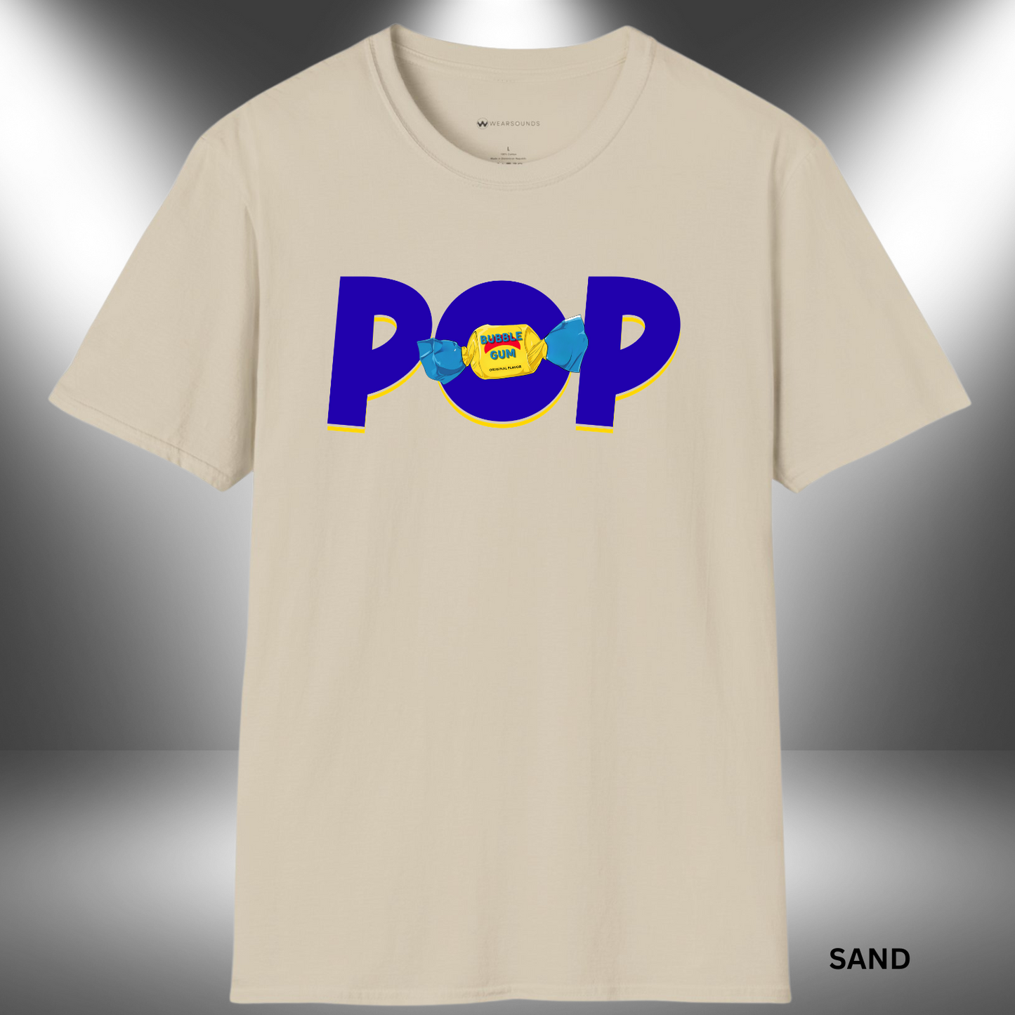 BUBBLE GUM POP | T-SHIRT - 7 colors - 9 sizes | Add a pop of personality to your style. Sweeten up your playlist—and your look.