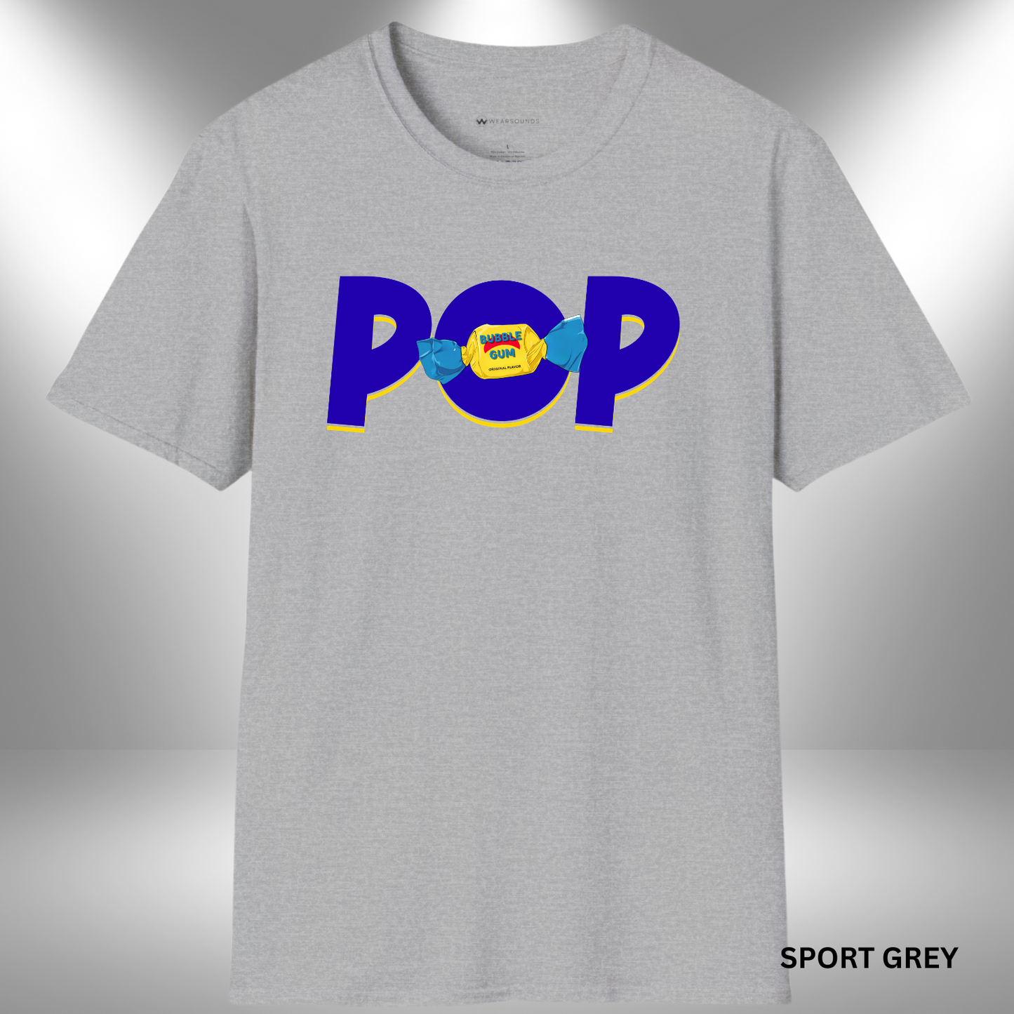 BUBBLE GUM POP | T-SHIRT - 7 colors - 9 sizes | Add a pop of personality to your style. Sweeten up your playlist—and your look.