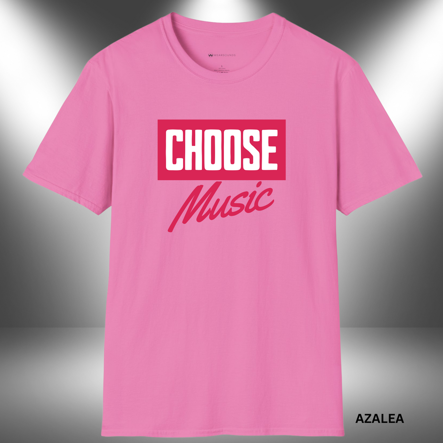 CHOOSE MUSIC | T-SHIRT - 7 colors - 9 sizes | Gifts for music lovers, Musicians, music teachers, producers, and DJs