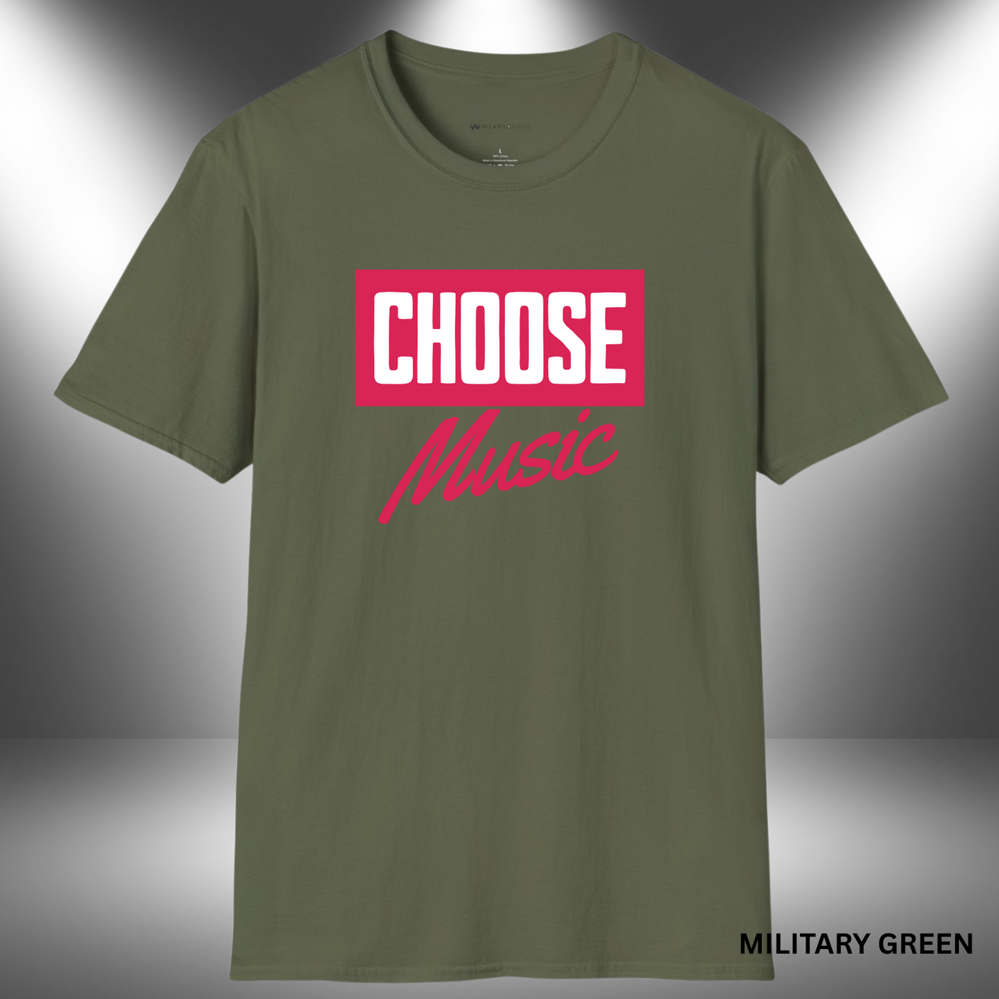 CHOOSE MUSIC | T-SHIRT - 7 colors - 9 sizes | Gifts for music lovers, Musicians, music teachers, producers, and DJs