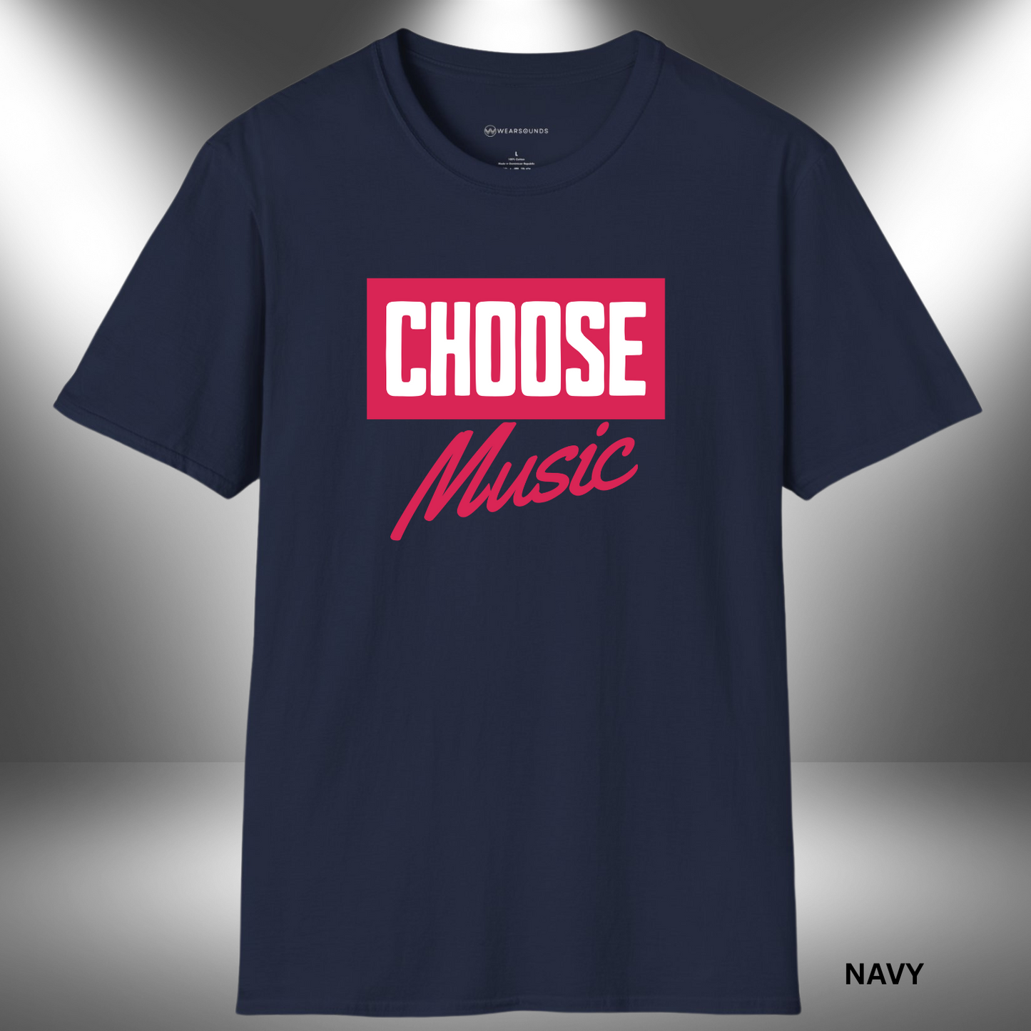 CHOOSE MUSIC | T-SHIRT - 7 colors - 9 sizes | Gifts for music lovers, Musicians, music teachers, producers, and DJs