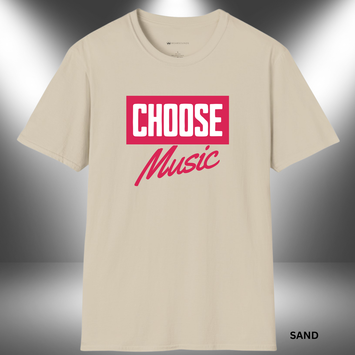 CHOOSE MUSIC | T-SHIRT - 7 colors - 9 sizes | Gifts for music lovers, Musicians, music teachers, producers, and DJs