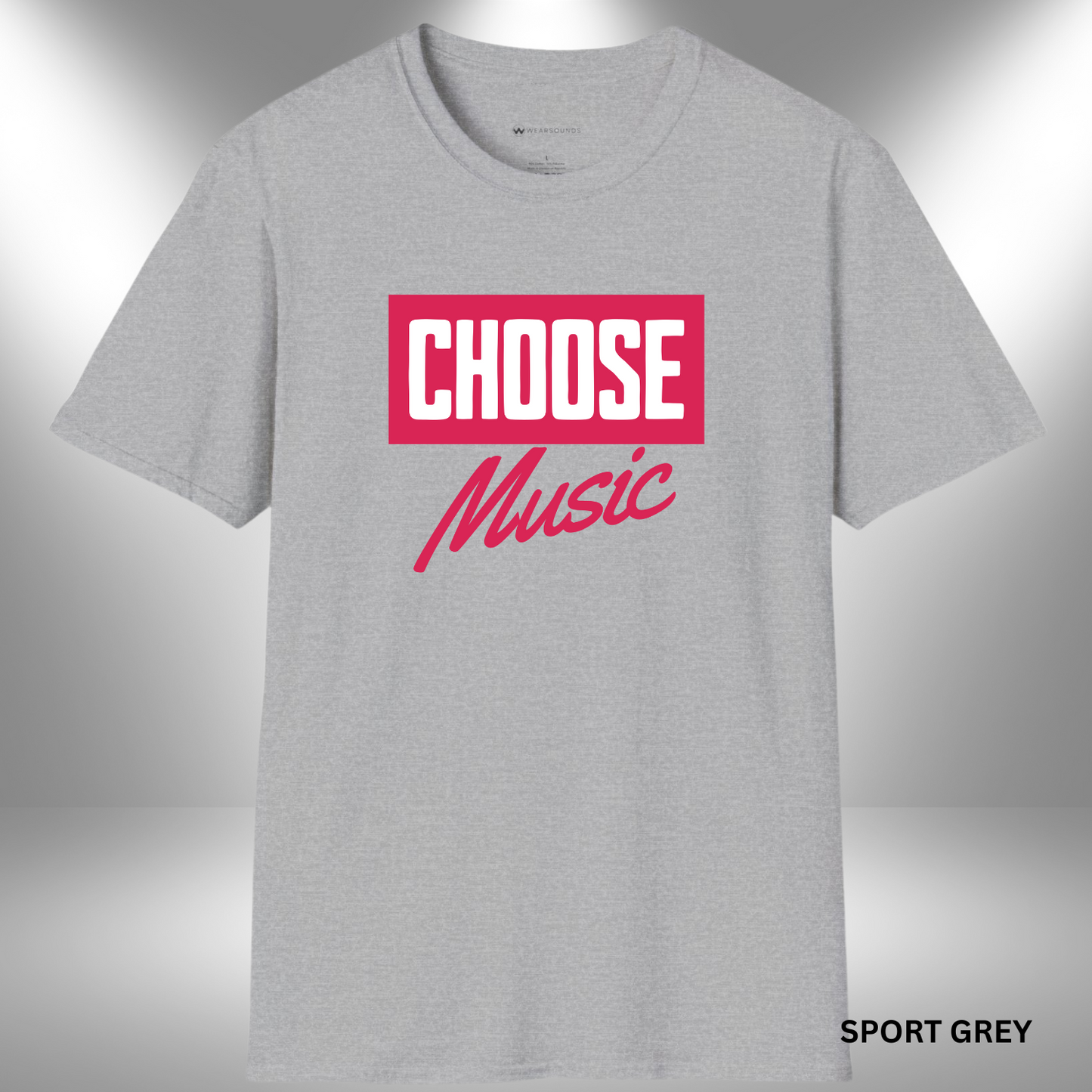 CHOOSE MUSIC | T-SHIRT - 7 colors - 9 sizes | Gifts for music lovers, Musicians, music teachers, producers, and DJs