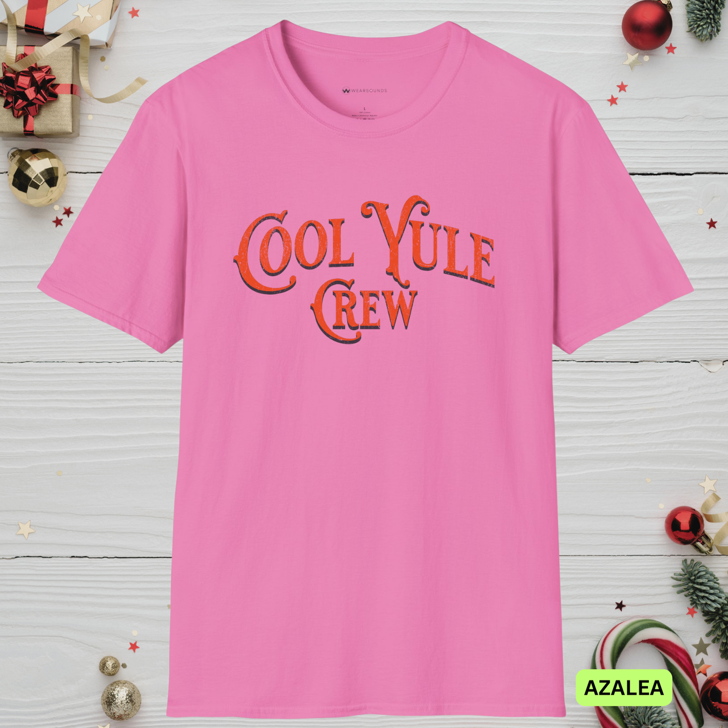 COOL YULE CREW | T-SHIRT - 8 colors - 9 sizes | π Great Gift Holiday performers and party hosts, Musicians and music teachers