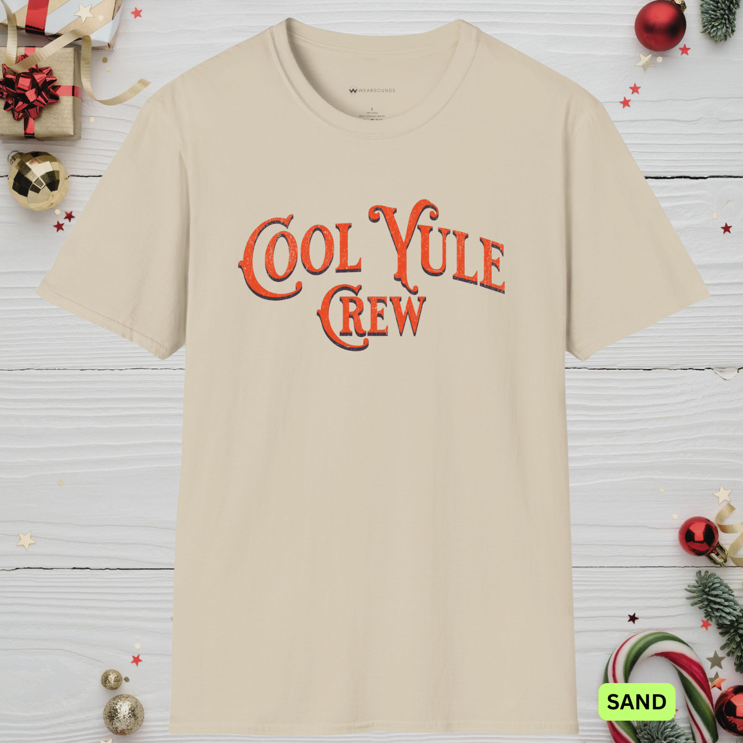 COOL YULE CREW | T-SHIRT - 8 colors - 9 sizes | π Great Gift Holiday performers and party hosts, Musicians and music teachers