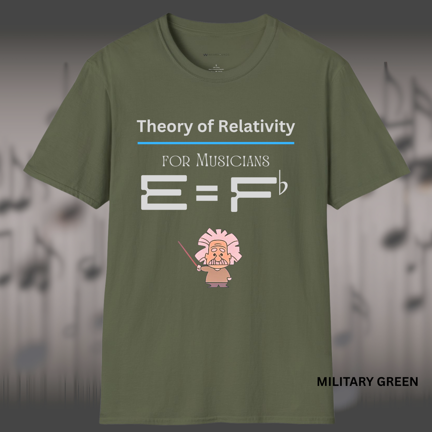 EINSTEIN'S ENHARMONIC EQUATION | T-SHIRT - 3 colors - 9 sizes