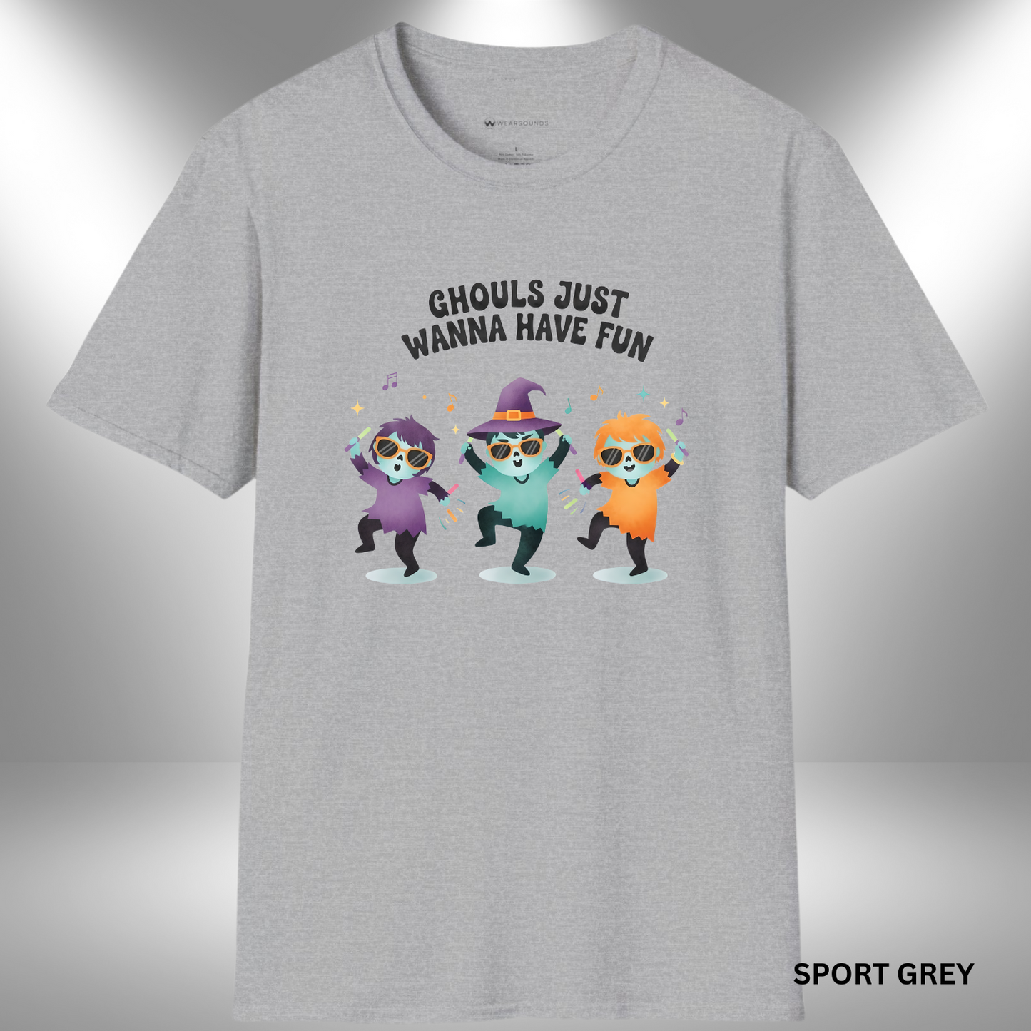 GHOULS JUST WANNA HAVE FUN | T-SHIRT - 5 colors - 9 sizes | Because even the undead need a night out. 👉 Grab yours today and bring the dance party to the afterlife
