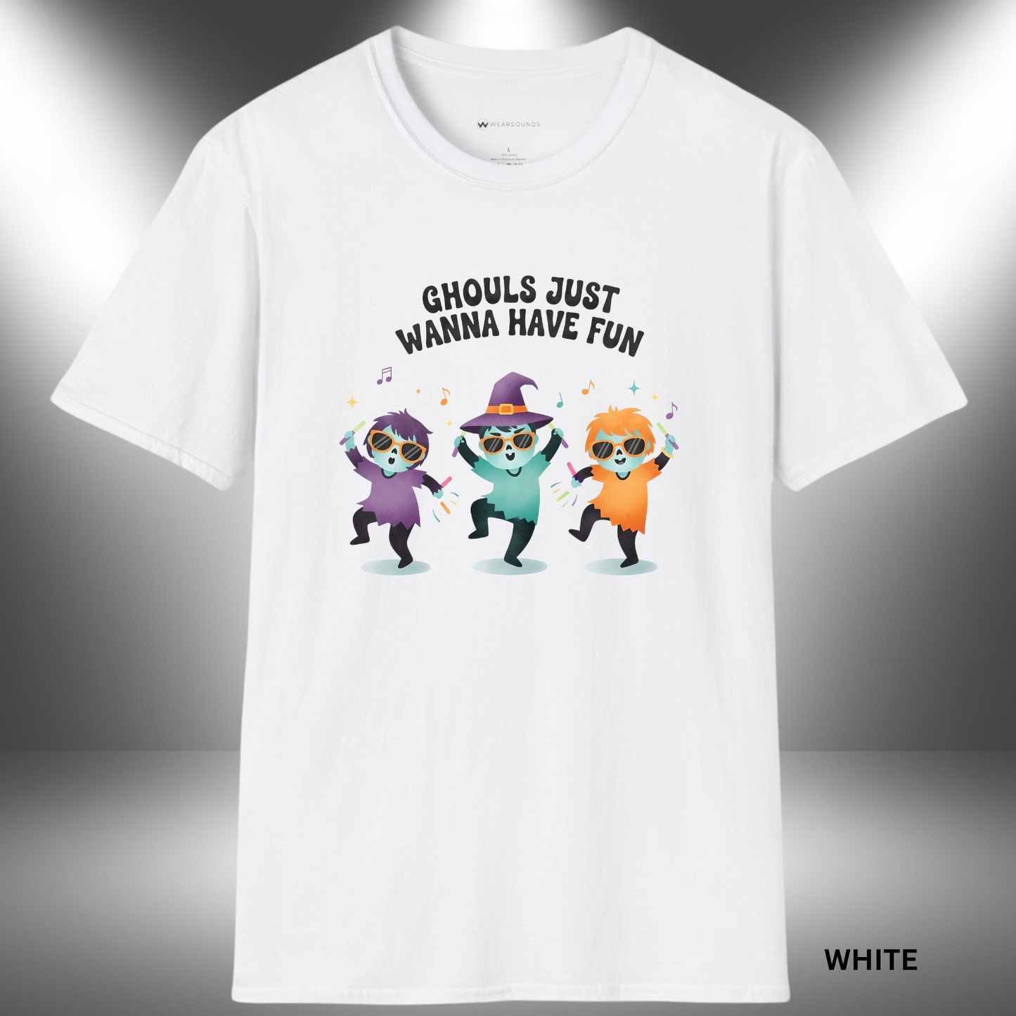 GHOULS JUST WANNA HAVE FUN | T-SHIRT - 5 colors - 9 sizes | Because even the undead need a night out. 👉 Grab yours today and bring the dance party to the afterlife