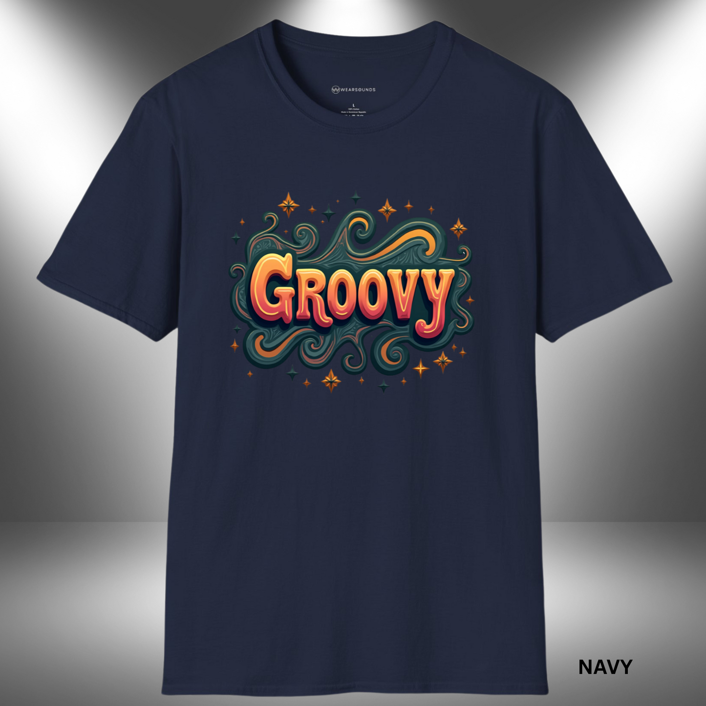 GROOVY | UNISEX | T-SHIRT - 7 colors - 9 sizes | Feelin’ the funk and living that retro life. ✌️🌈✨