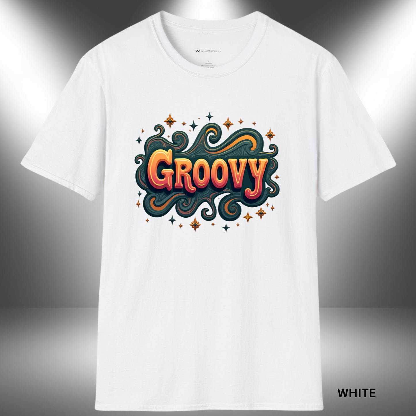GROOVY | UNISEX | T-SHIRT - 7 colors - 9 sizes | Feelin’ the funk and living that retro life. ✌️🌈✨