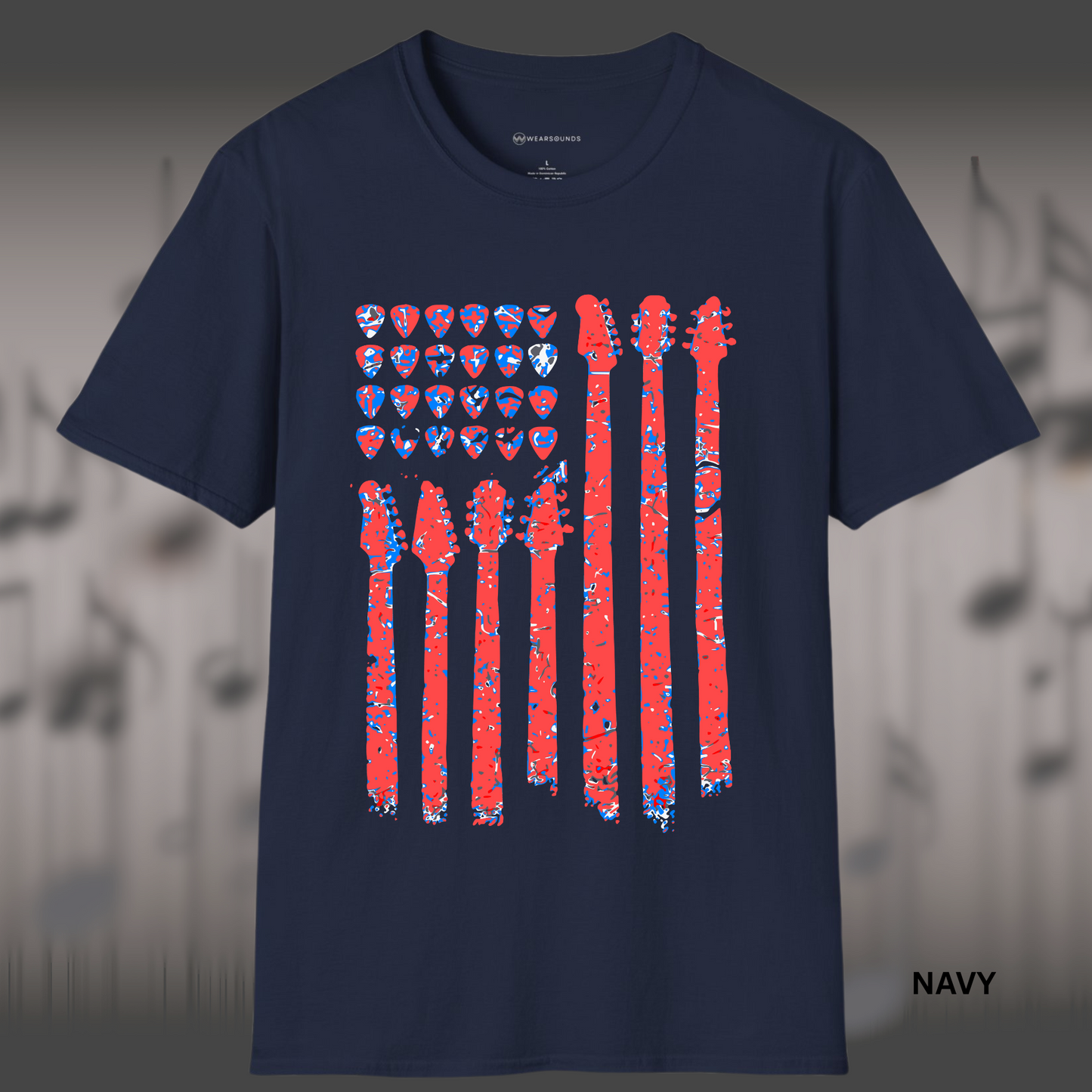 GTR AMERICAN FLAG - Red White Blue | T-SHIRT - 7 colors - 9 sizes