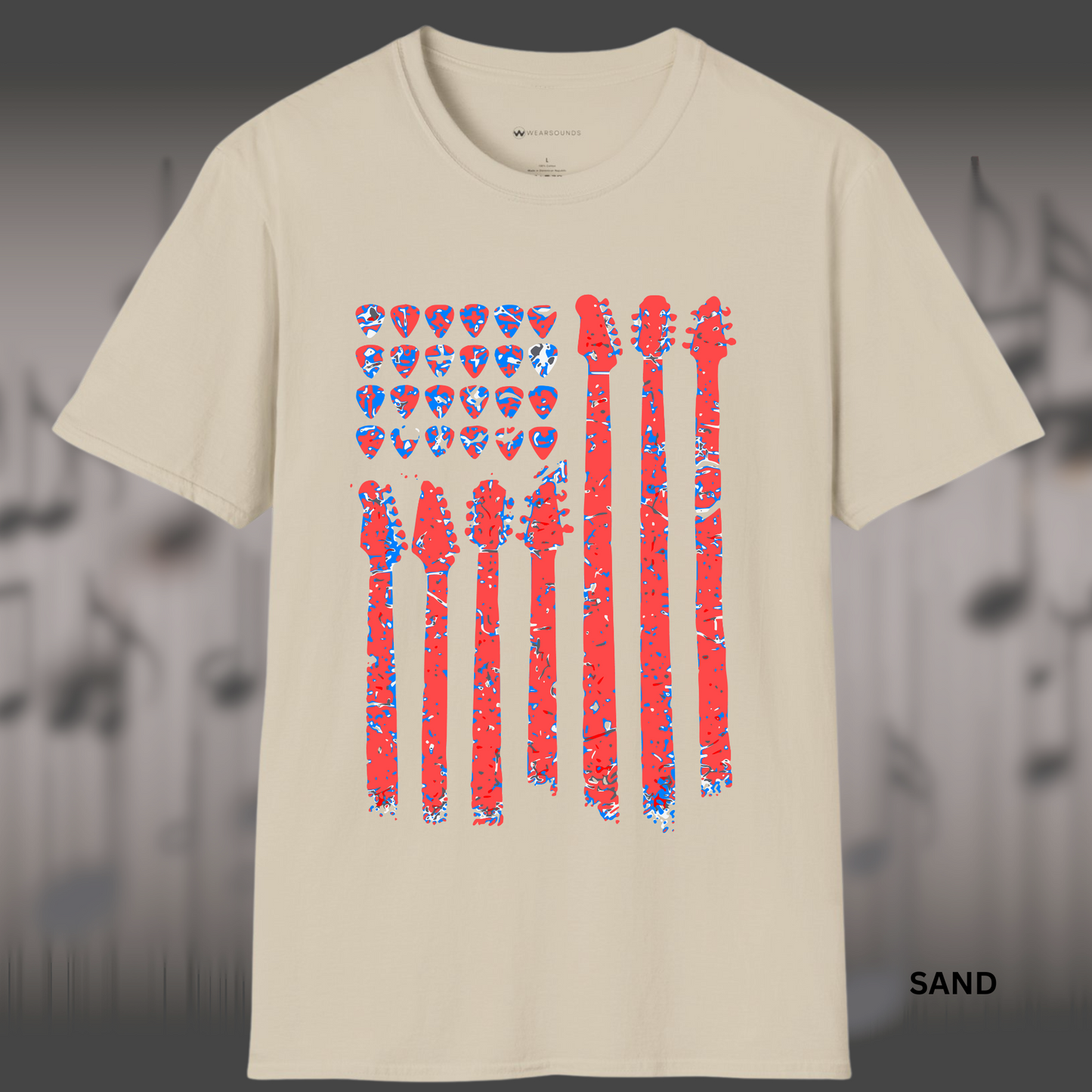 GTR AMERICAN FLAG - Red White Blue | T-SHIRT - 7 colors - 9 sizes