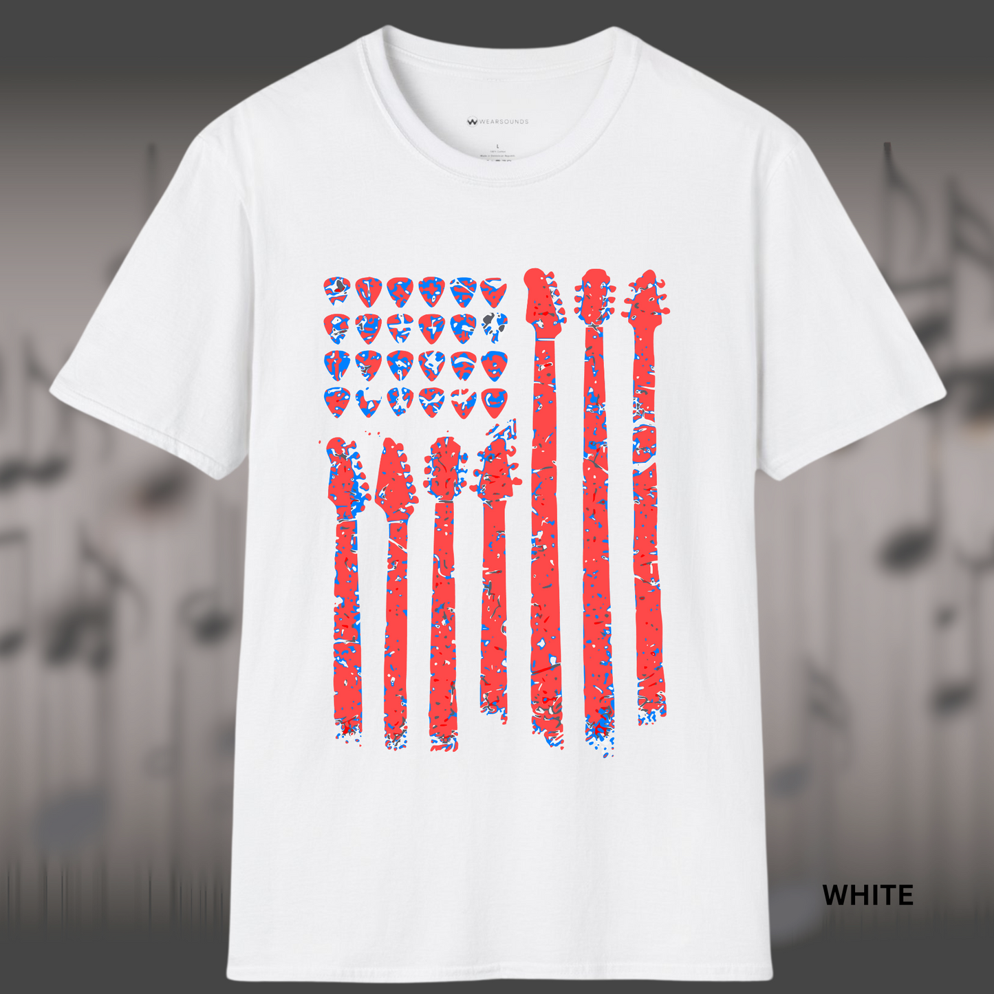 GTR AMERICAN FLAG - Red White Blue | T-SHIRT - 7 colors - 9 sizes