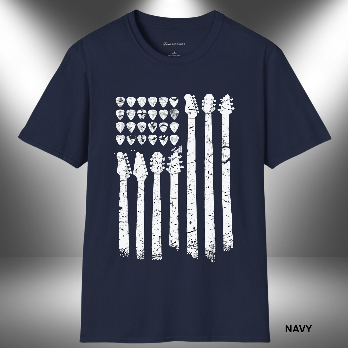 GTR AMERICAN FLAG - White | T-SHIRT - Limited Colors - 9 Sizes