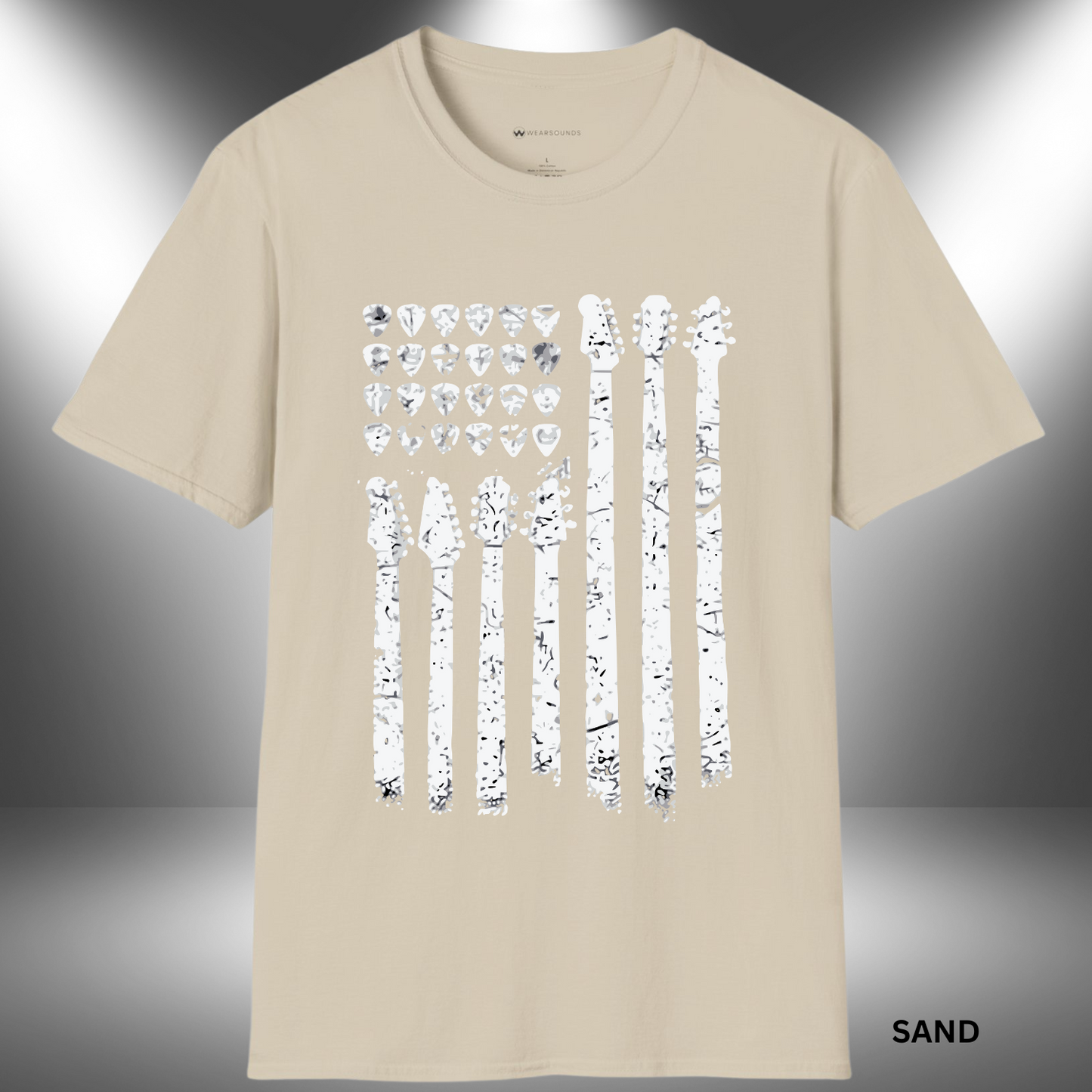 GTR AMERICAN FLAG - White | T-SHIRT - Limited Colors - 9 Sizes