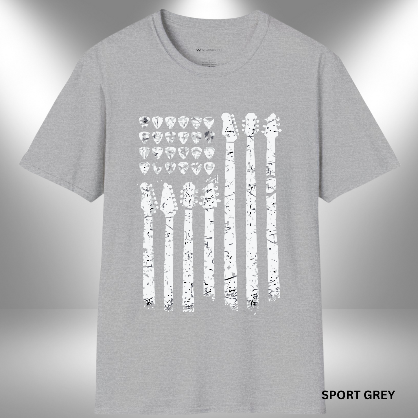 GTR AMERICAN FLAG - White | T-SHIRT - Limited Colors - 9 Sizes