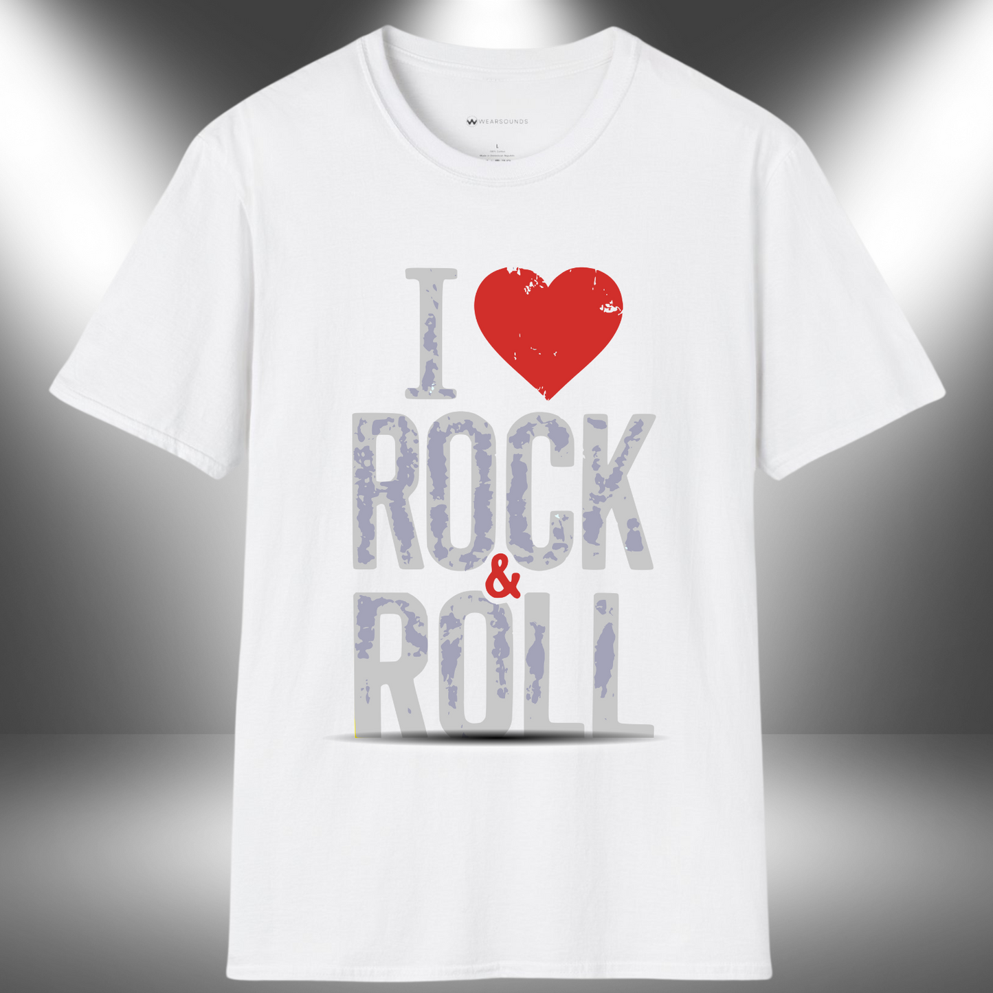 I (HEART) ROCK & ROLL | T-SHIRT - 7 colors - 9 sizes