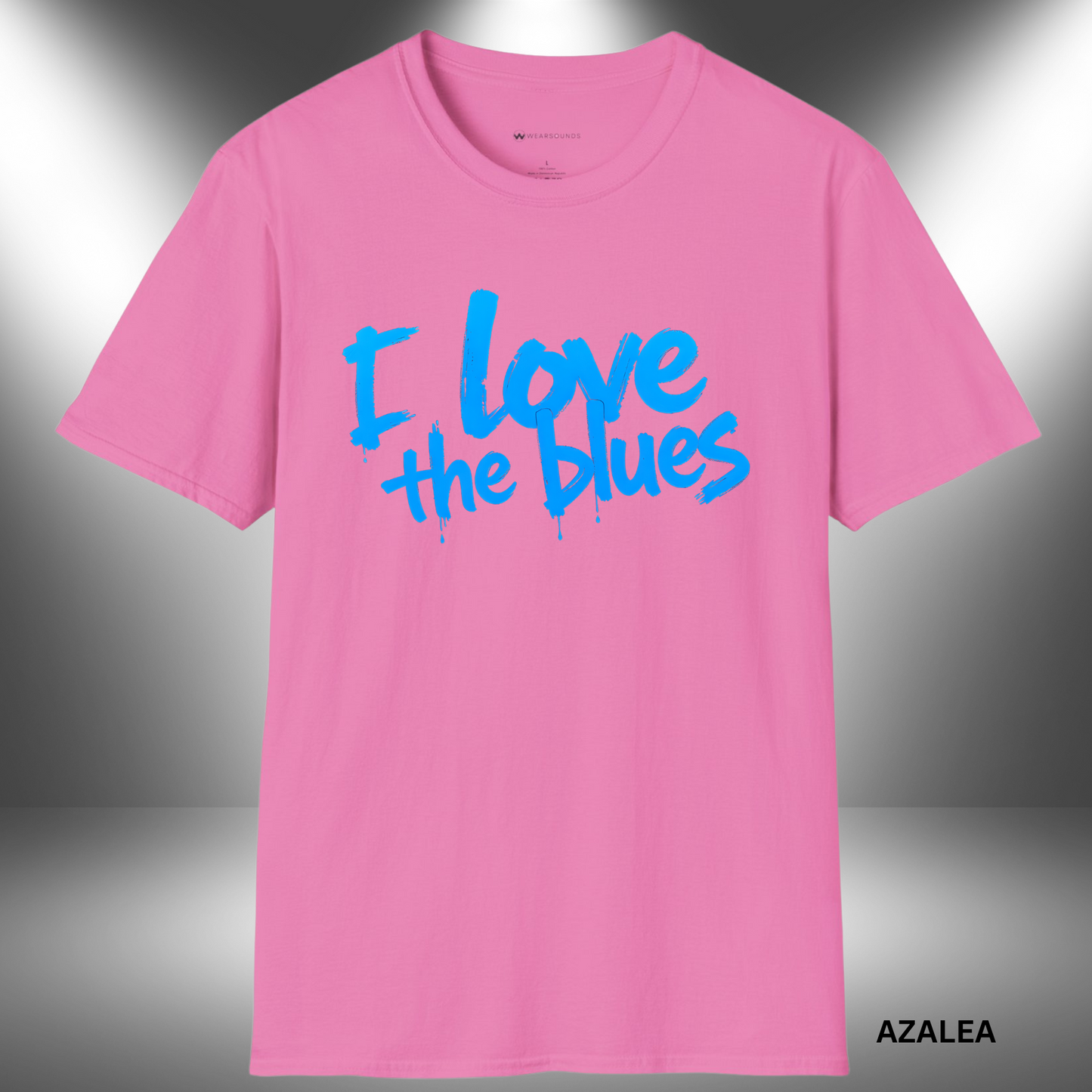 I LOVE THE BLUES | T-SHIRT - 7 colors - 9 sizes