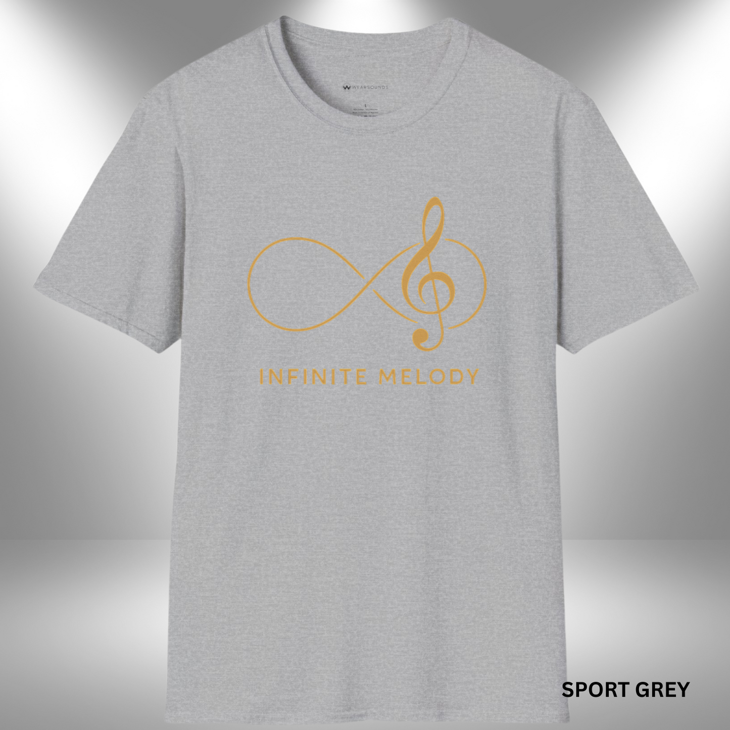 INFINITE MELODY | T-SHIRT - 6 colors - 9 sizes | Because music has no limits.