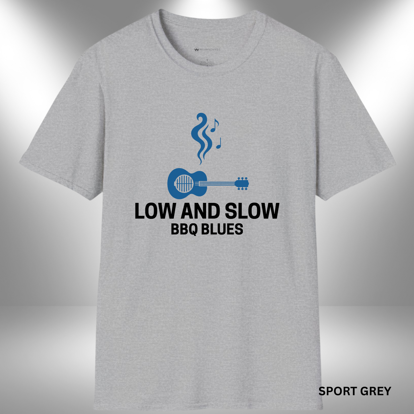 LOW AND SLOW BBQ BLUES | T-SHIRT - 7 colors - 9 sizes