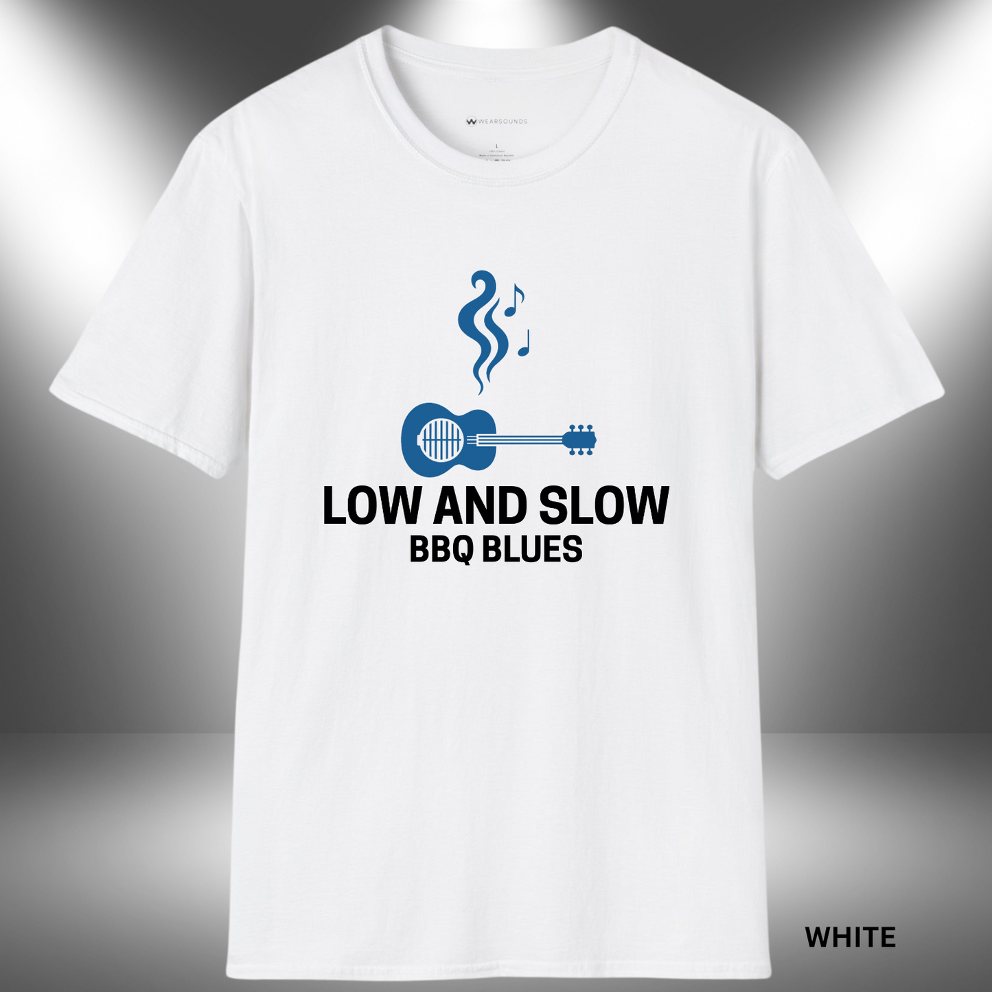 LOW AND SLOW BBQ BLUES | T-SHIRT - 7 colors - 9 sizes