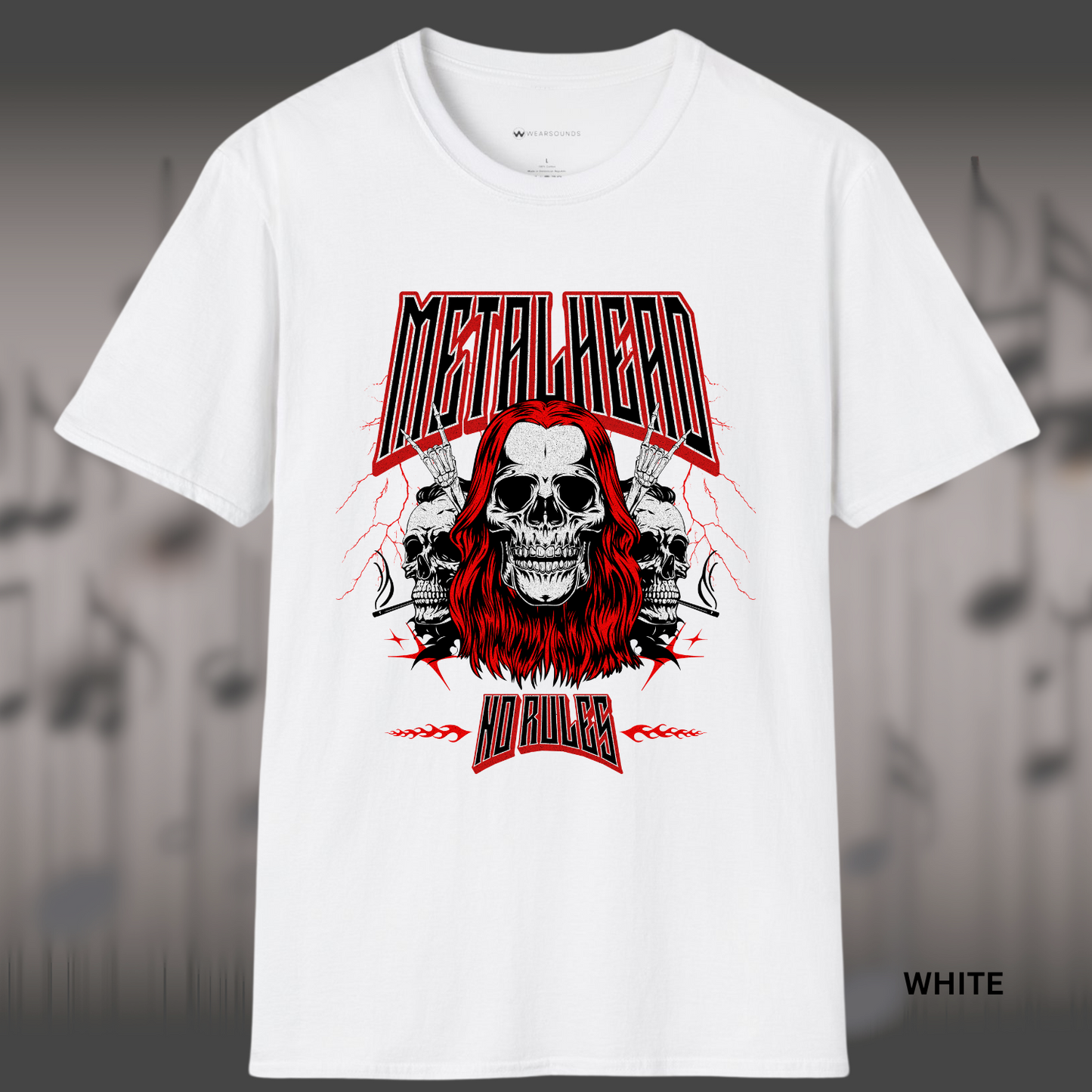 METALHEAD - NO RULES | T-SHIRT - 7 colors - 9 sizes