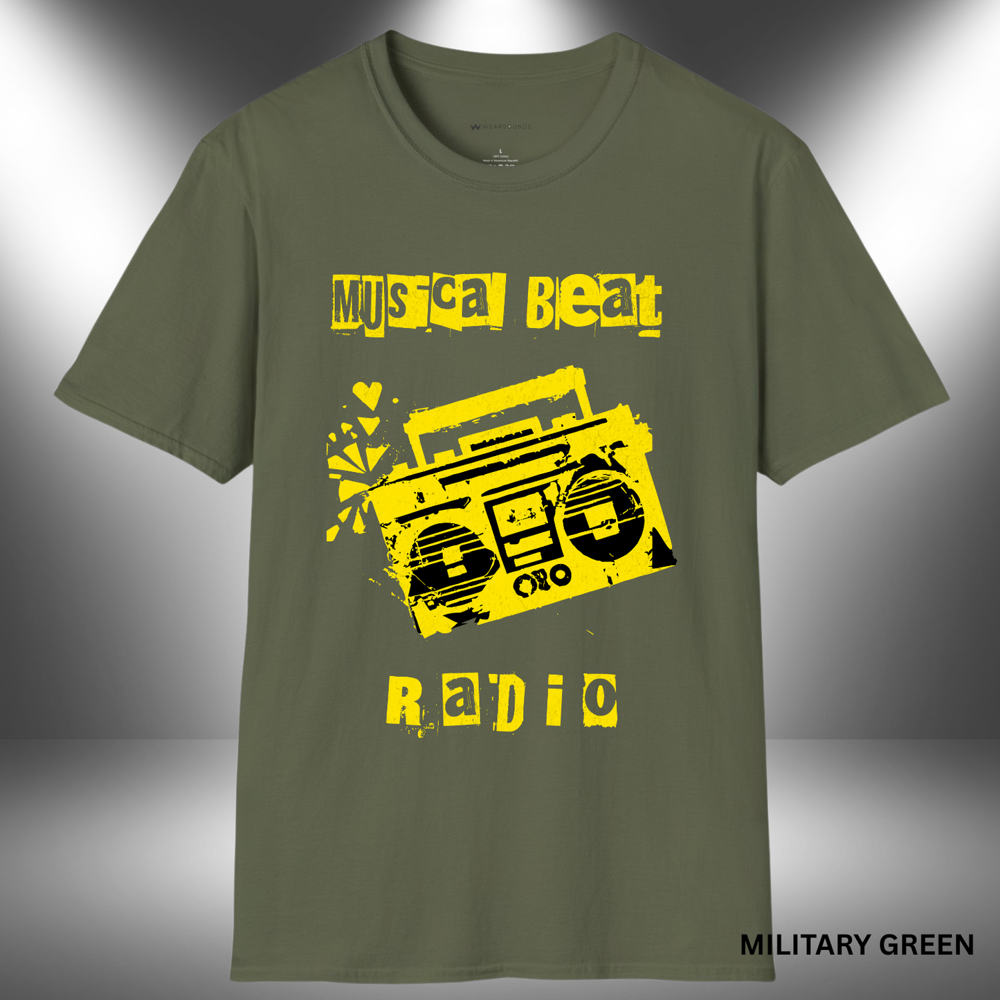 MUSICAL BEAT RADIO | T-SHIRT - 5 colors - 9 sizes