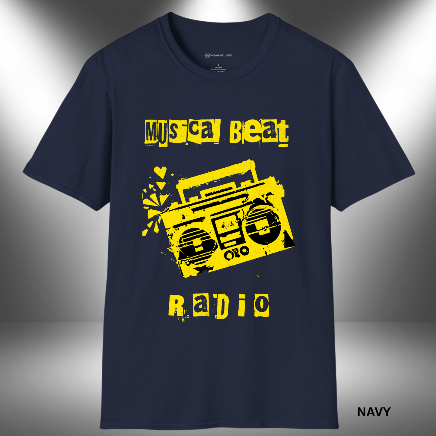 MUSICAL BEAT RADIO | T-SHIRT - 5 colors - 9 sizes