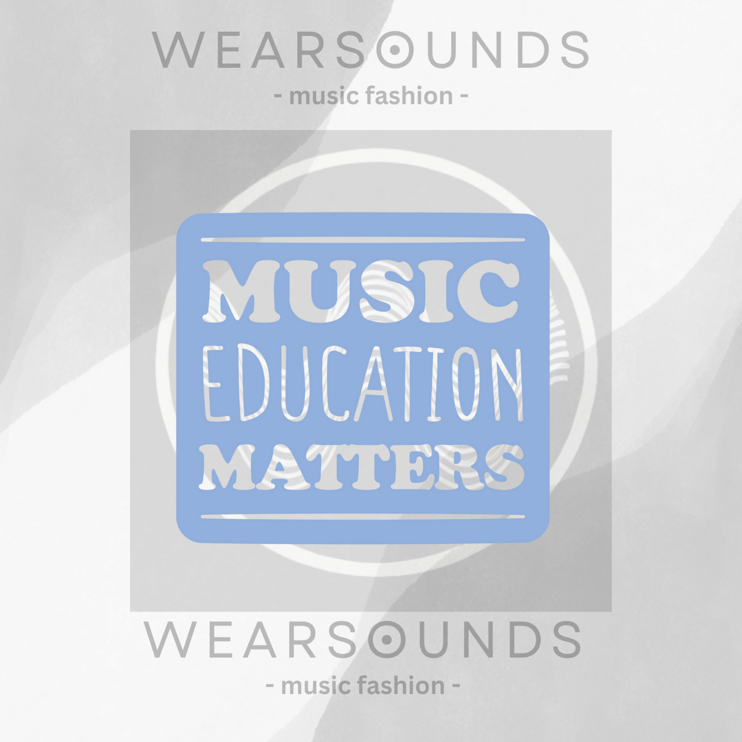 MUSIC EDUCATION MATTERS - Blue | T-SHIRT - 7 colors - 9 sizes | Support the soundtrack of our schools—wear your passion for music education with pride.