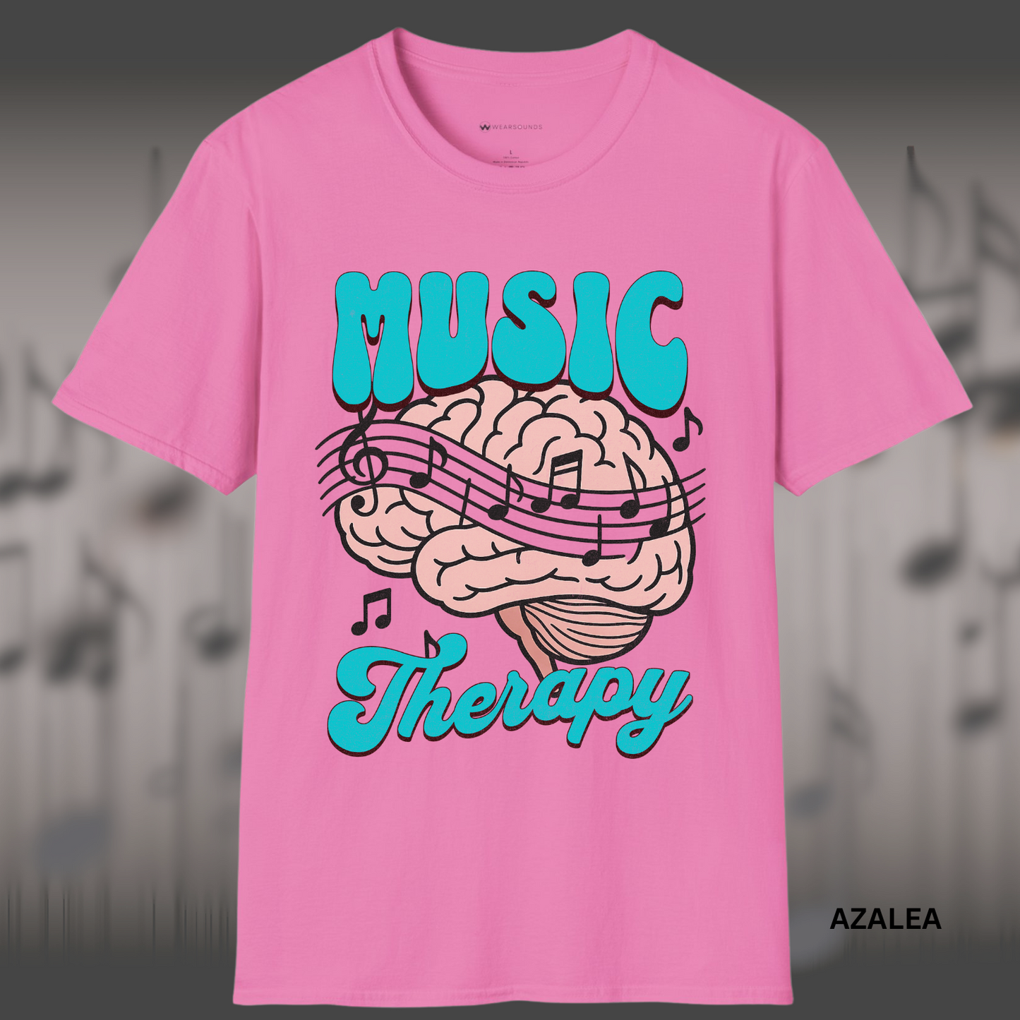 MUSIC THERAPY | T-SHIRT - 5 colors - 9 sizes