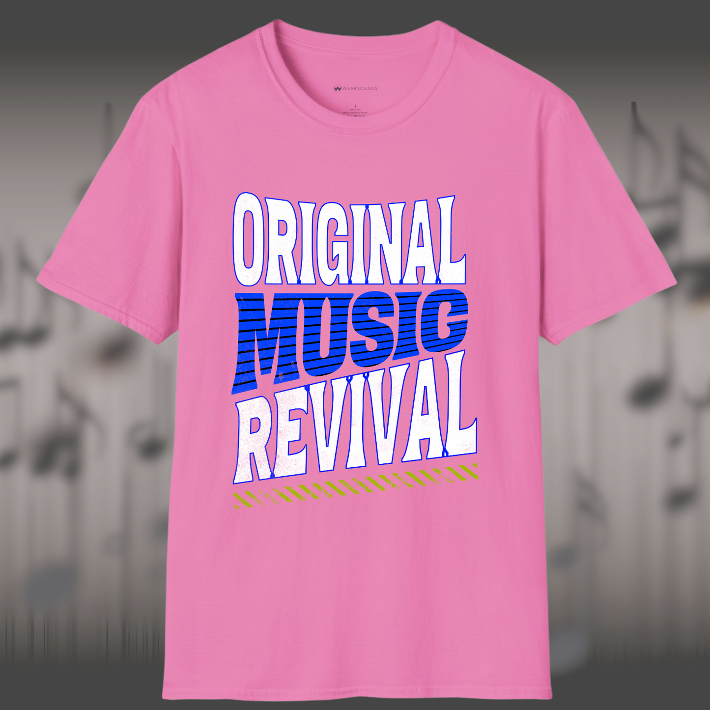 ORIGINAL MUSIC REVIVAL | T-SHIRT - 7 colors - 9 sizes