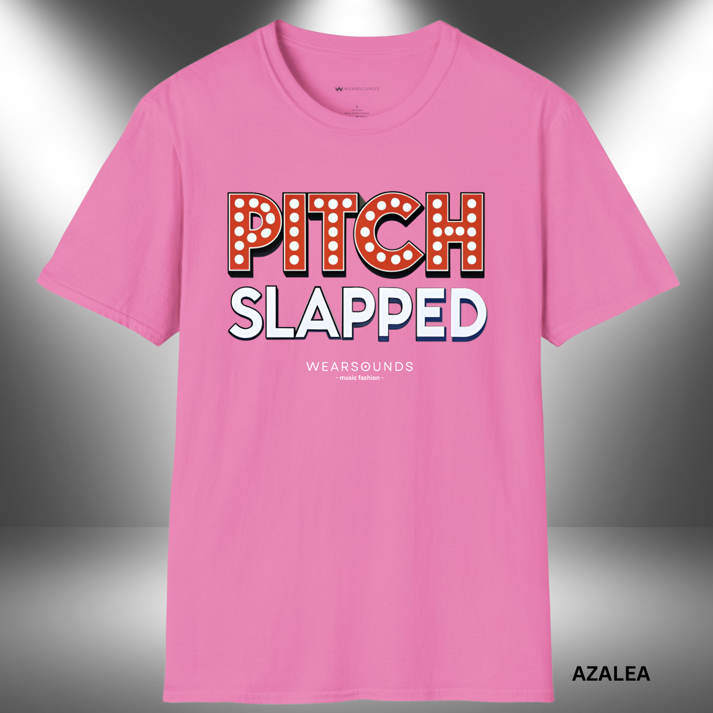 PITCH SLAPPED | T-SHIRT - 7 colors - 9 sizes | Ready to turn heads and raise eyebrows? Add this showstopper to your collection and let your voice — and your wit — shine.