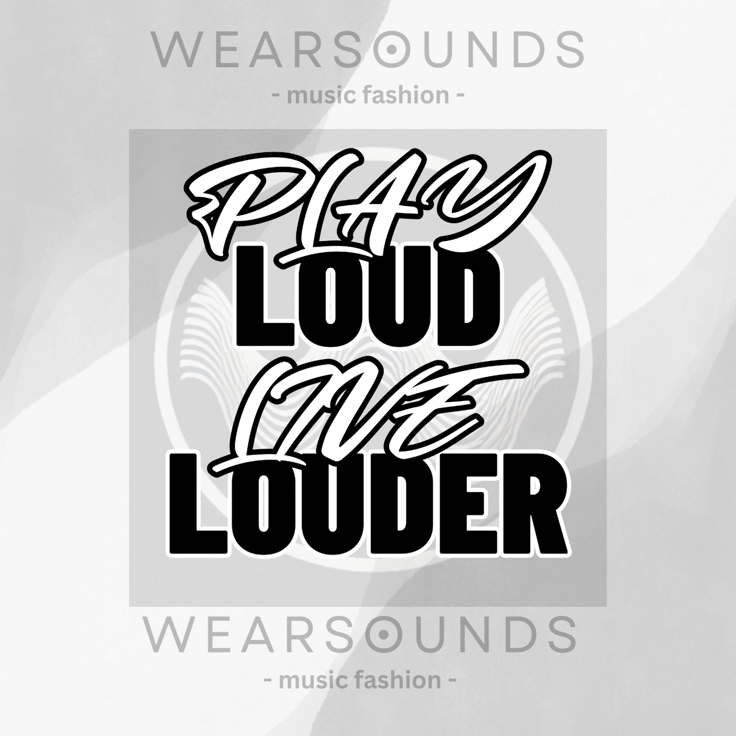 PLAY LOUD - LIVE LOUDER | T-SHIRT - 7 colors - 9 sizes | π Ready to make some noise?