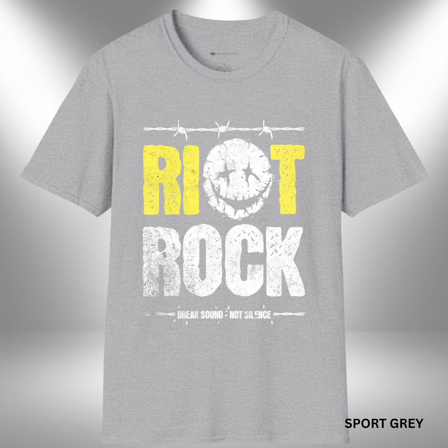 RIOT ROCK | T-SHIRT - 5 colors - 9 sizes