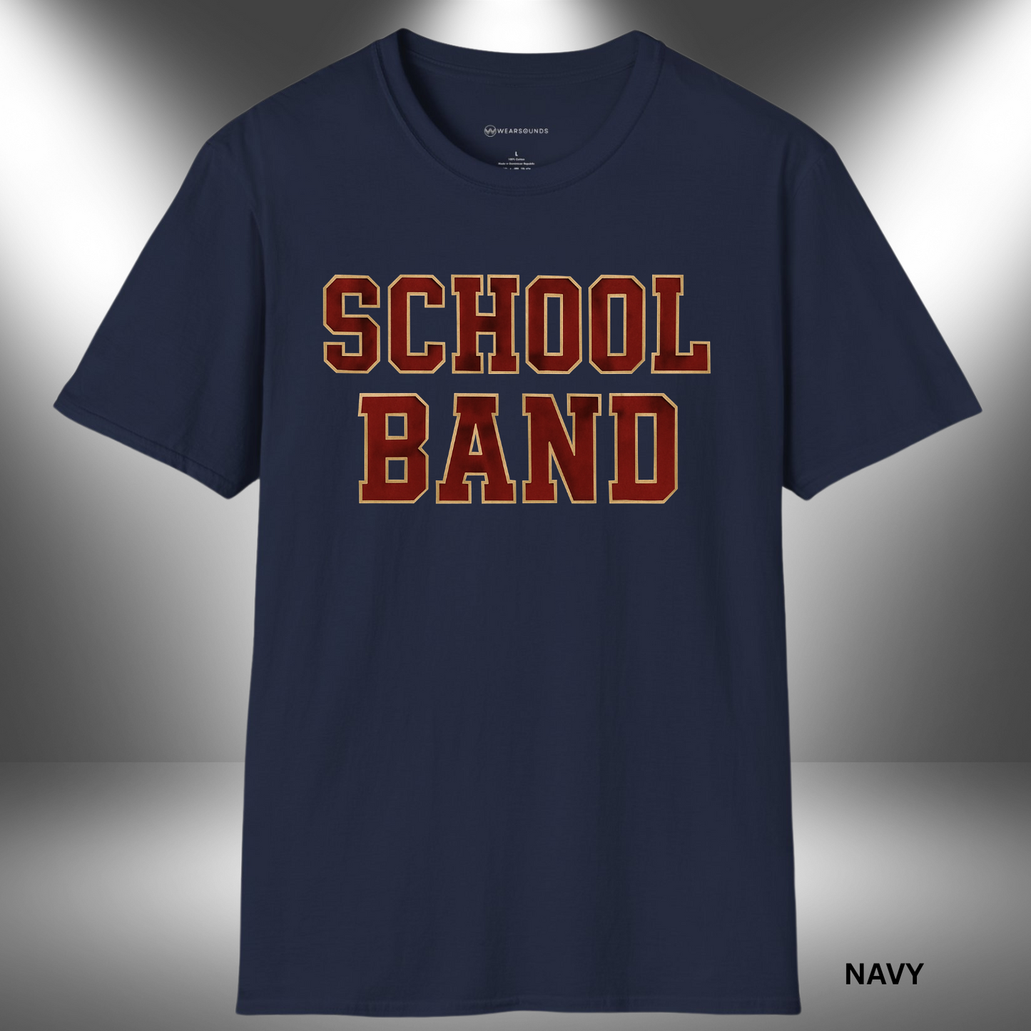 SCHOOL BAND | T-SHIRT - 7 colors - 9 sizes | March in style. Represent your sound.