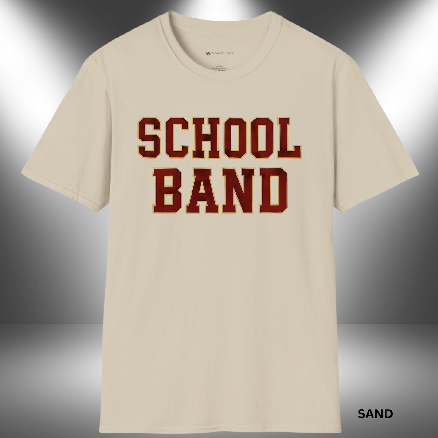 SCHOOL BAND | T-SHIRT - 7 colors - 9 sizes | March in style. Represent your sound.