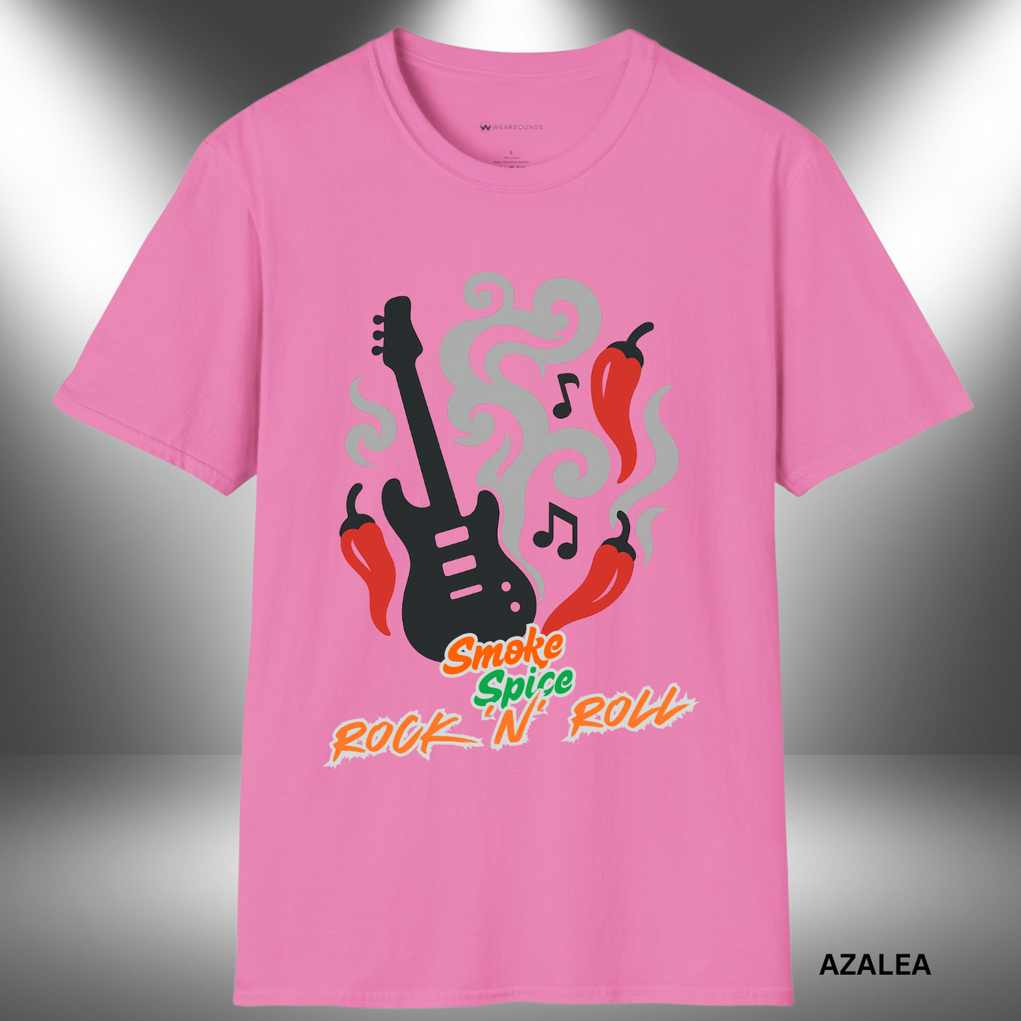 SMOKE, SPICE, ROCK 'N' ROLL | T-SHIRT - 7 colors - 9 sizes | 🔥 For those who like their licks hot and their riffs hotter.
