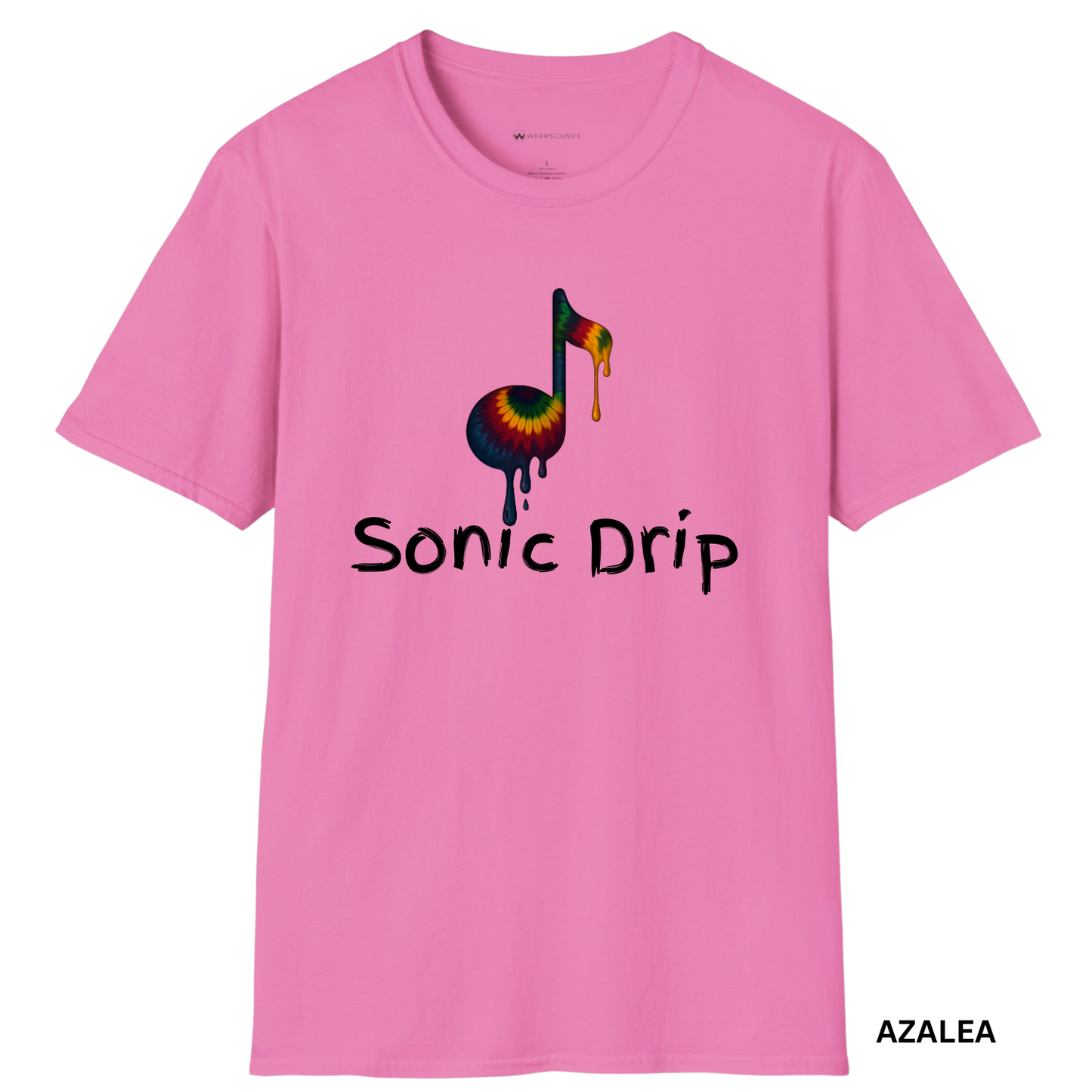 SONIC DRIP | T-SHIRT - 7 colors - 9 sizes |Make your vibe visible. Grab your Sonic Drip tee and wear your rhythm in full color.