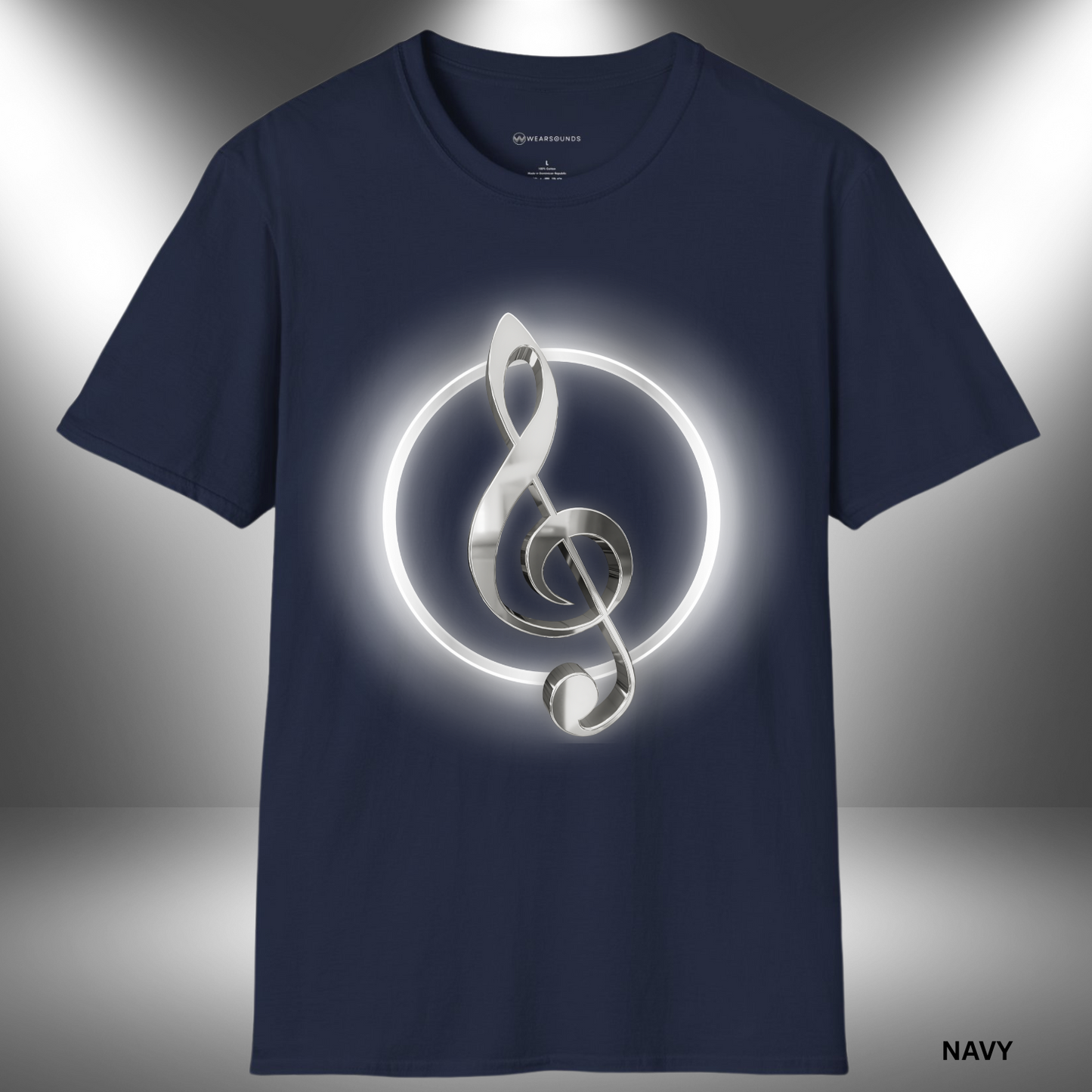 TREBLE CLEF SHADOW | T-SHIRT - 7 colors - 9 sizes